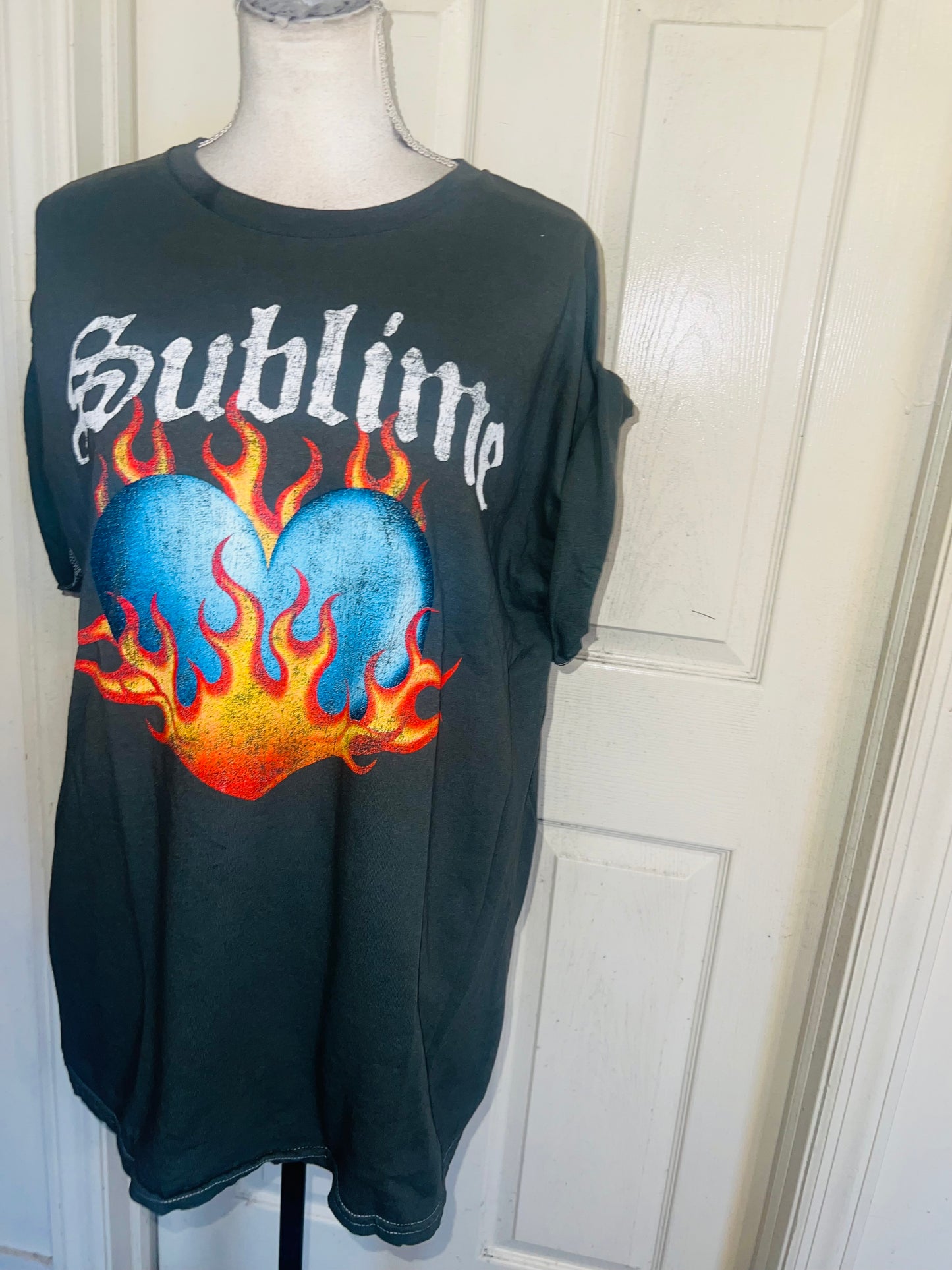 Sublime Oversized Distressed Tee