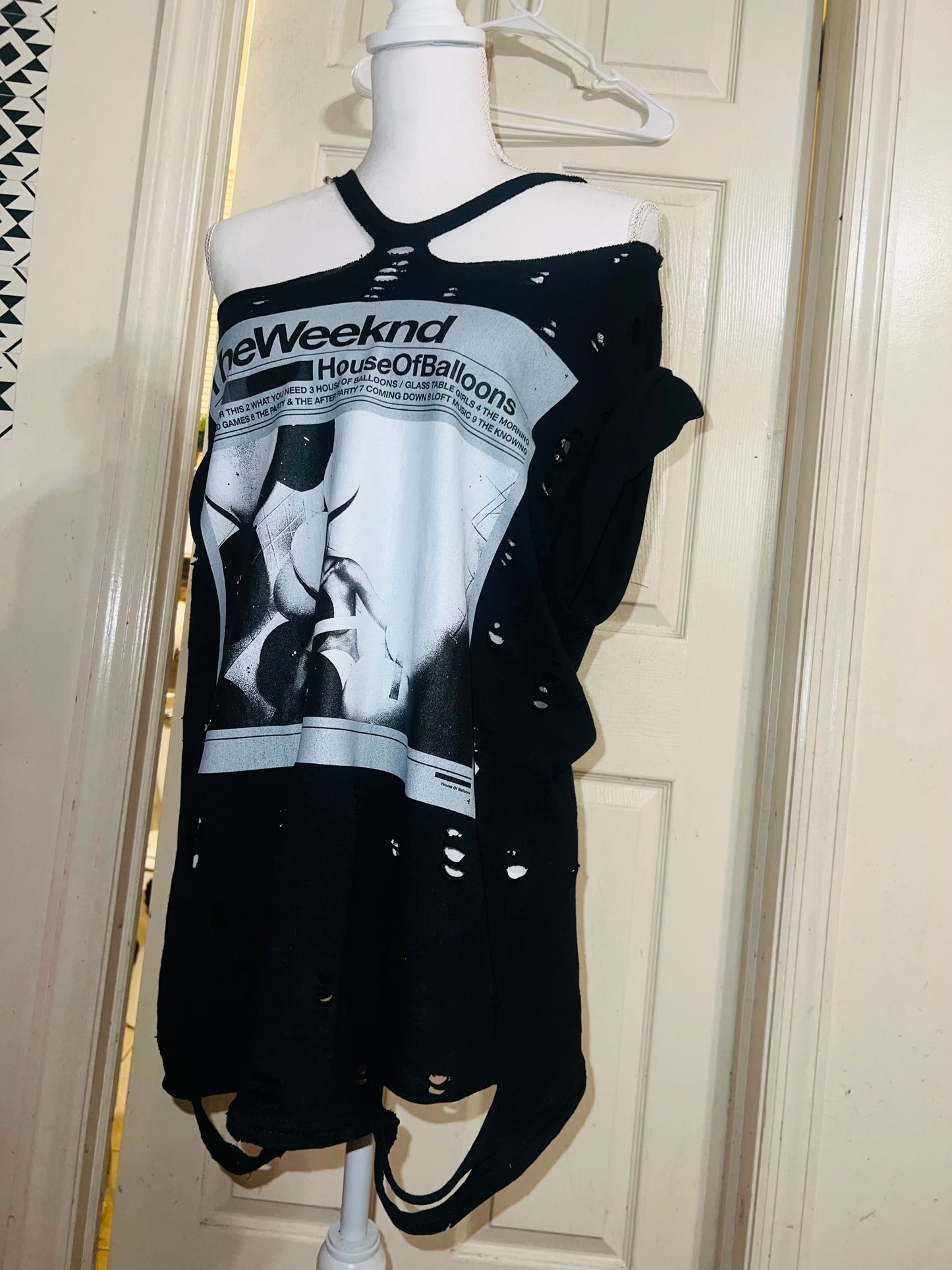 The Weeknd HOB Oversized Distressed Tee