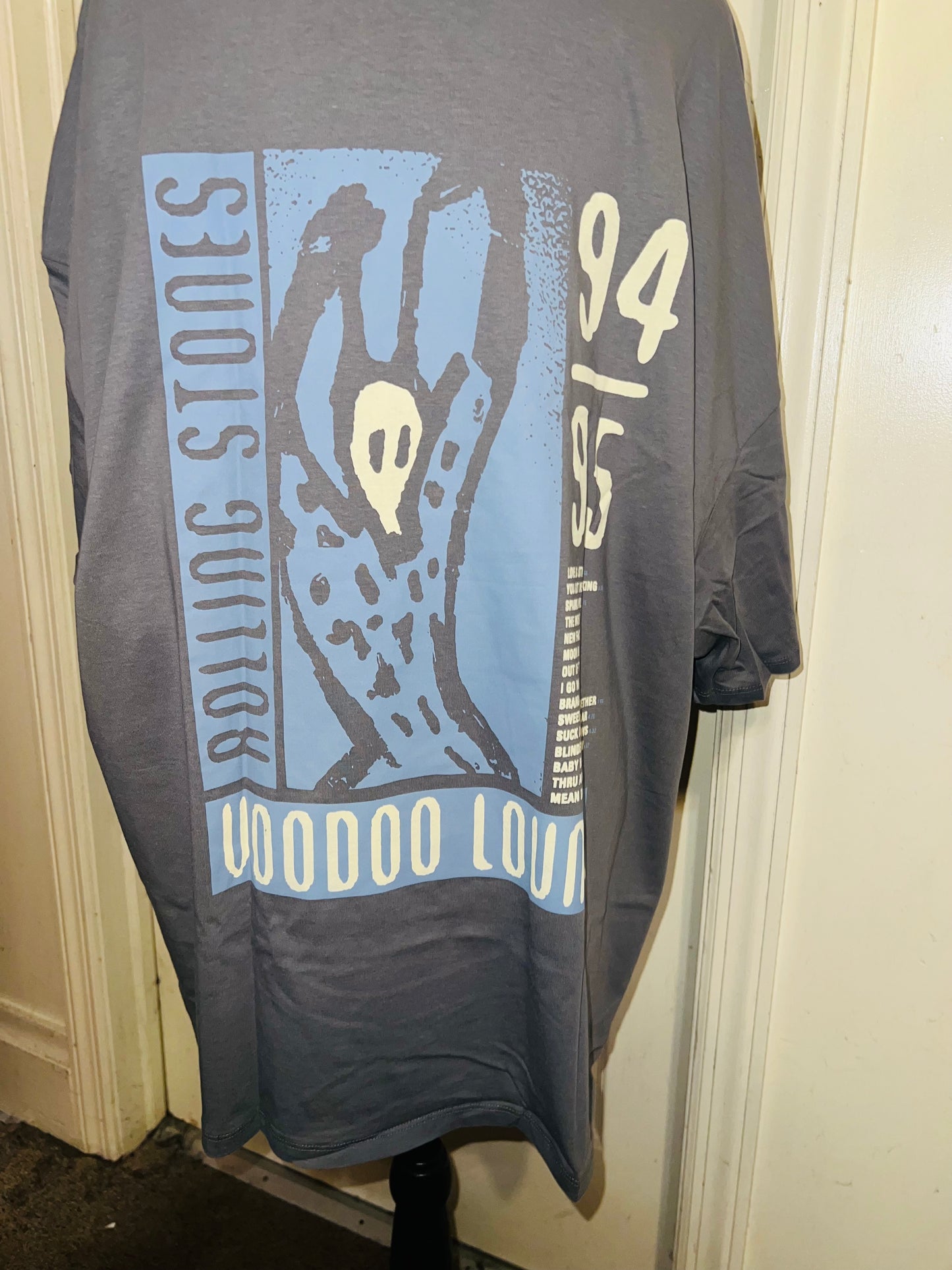 The Rolling Stones Double Sided Voodoo Distressed Tee