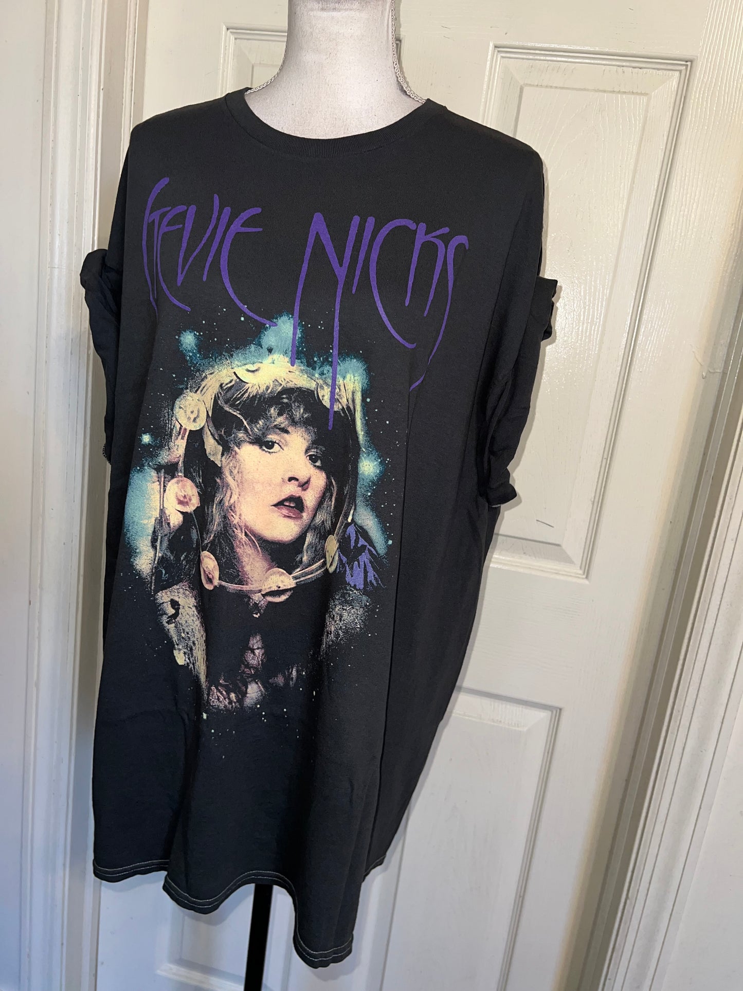 Stevie Nicks Oversized Distressed Tee