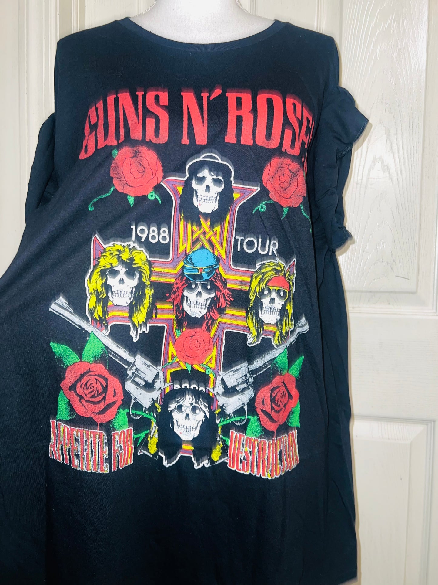 Guns N’ Roses Oversized Distressed Tee