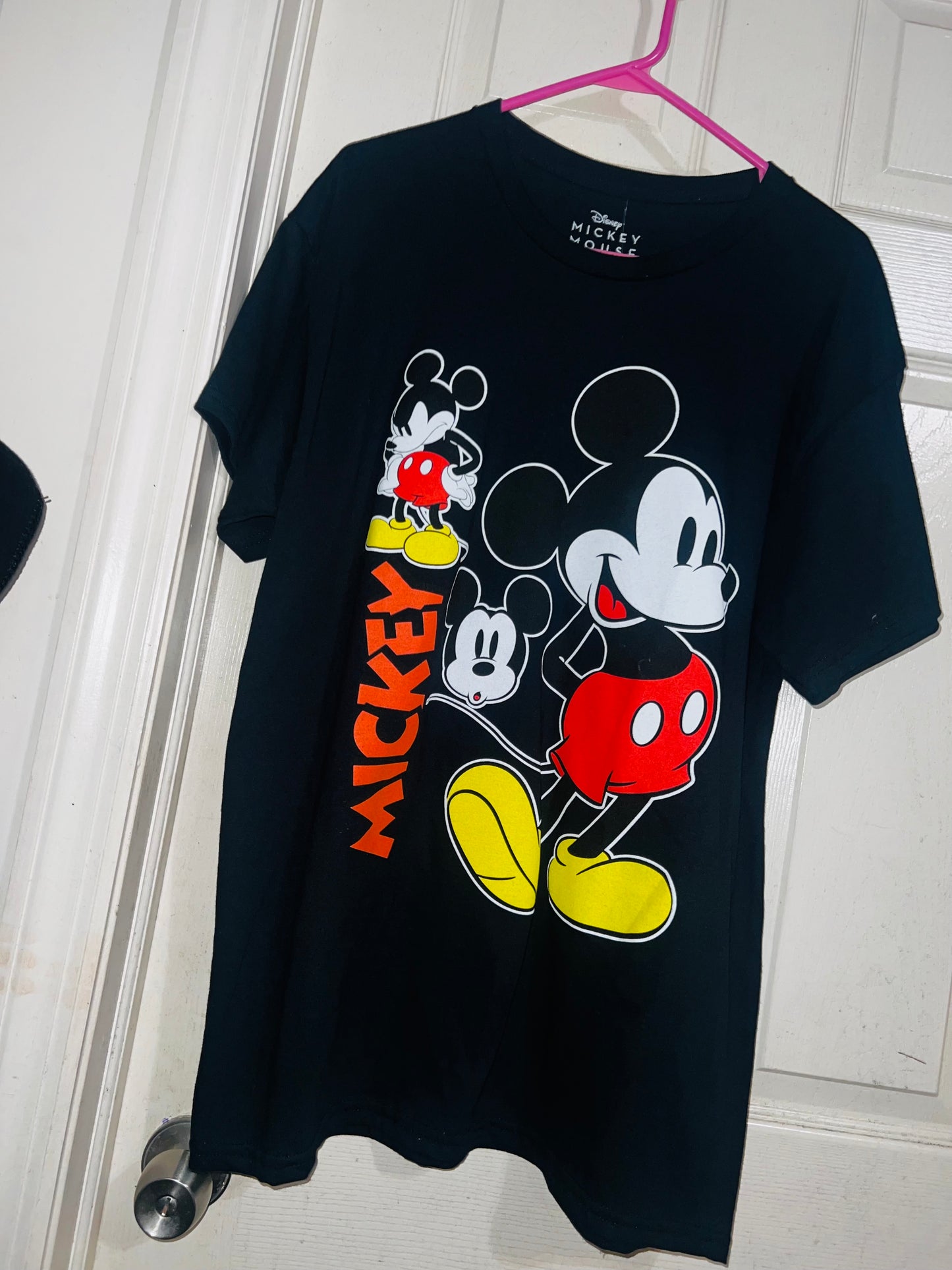 Mickey Mouse Oversized Distressed Tee
