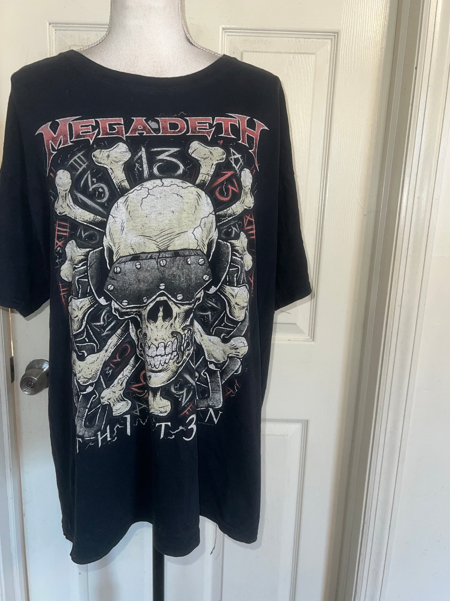 Megadeath American Vintage Oversized Distressed Tee