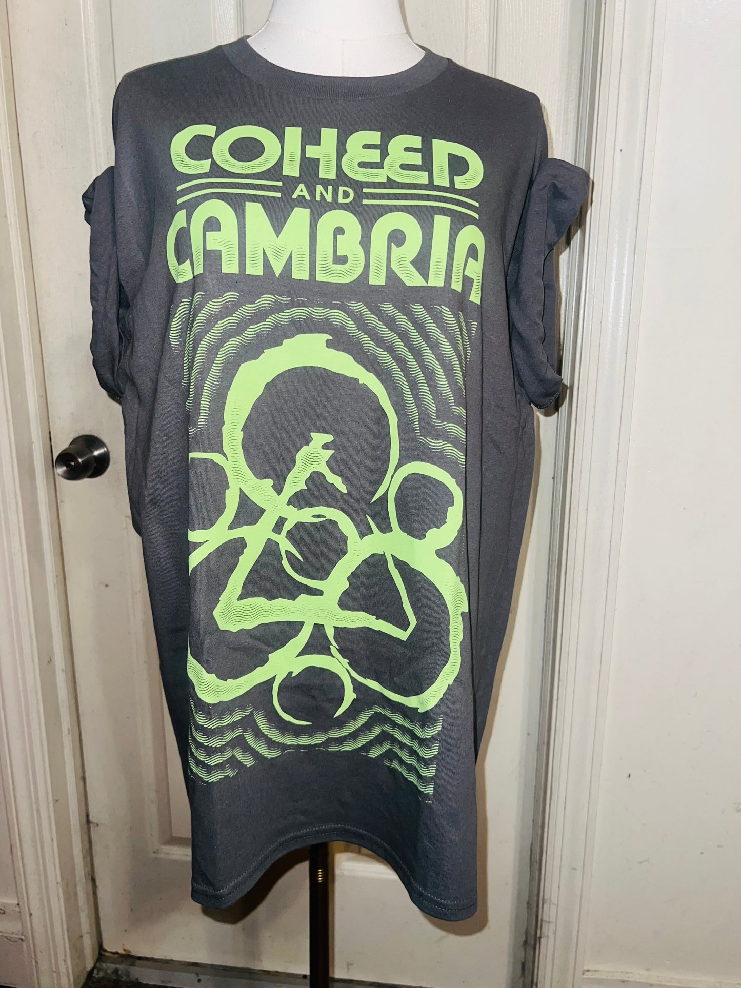 Coheed & Cambria Oversized Distressed Tee