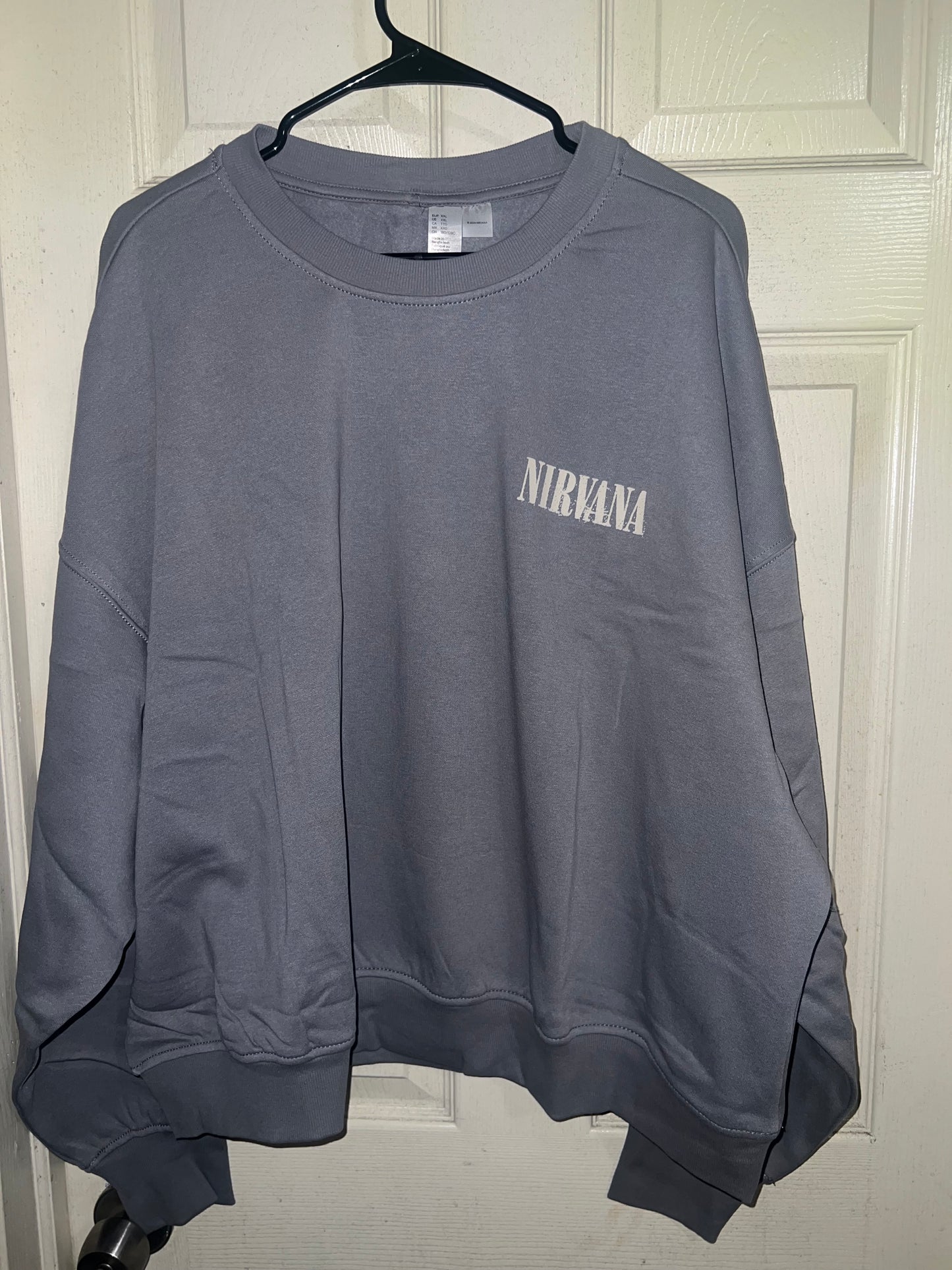 Nirvana Double Sided Oversized Sweatshirt