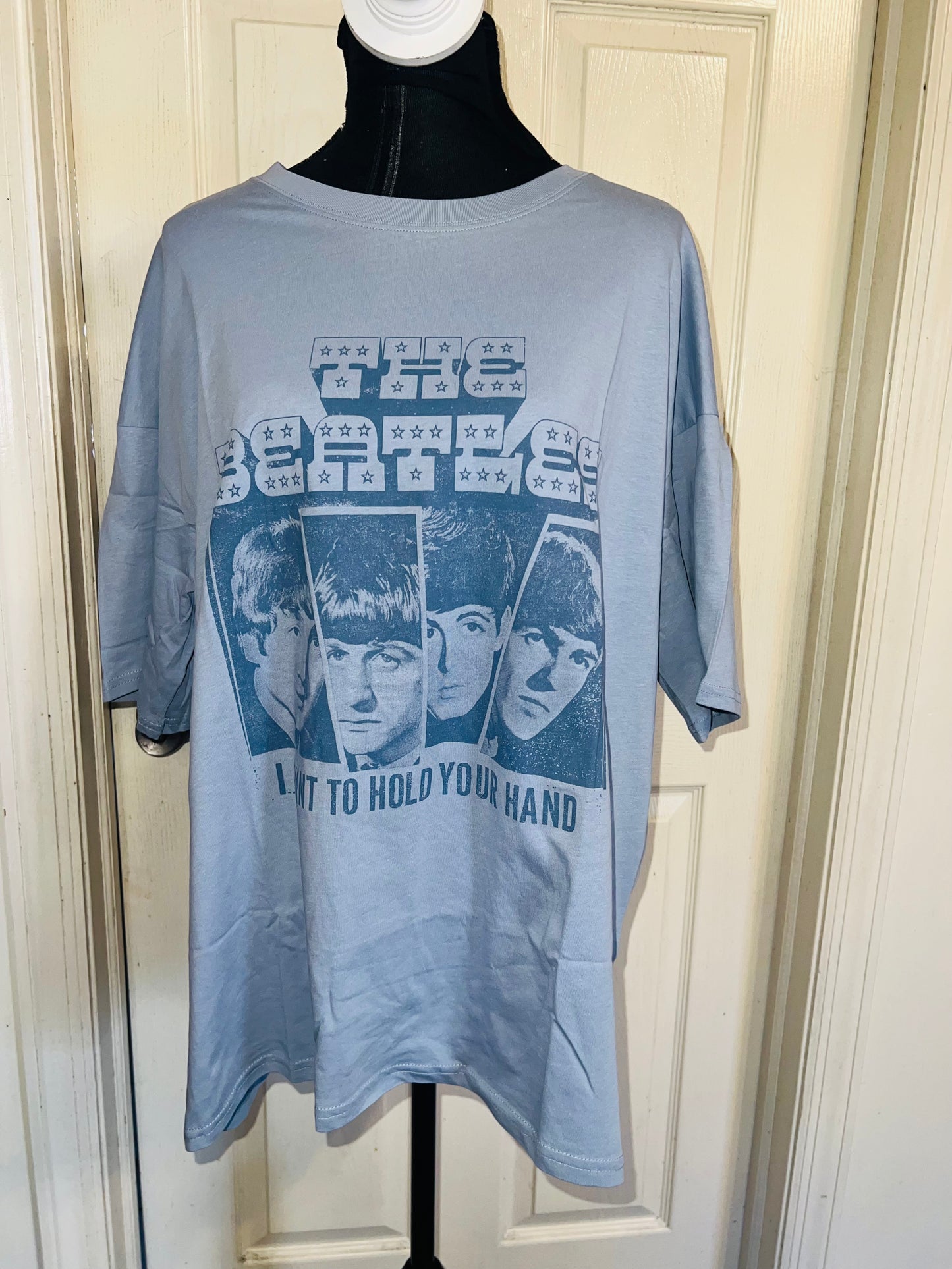 The Beatles Oversized Distressed Tee
