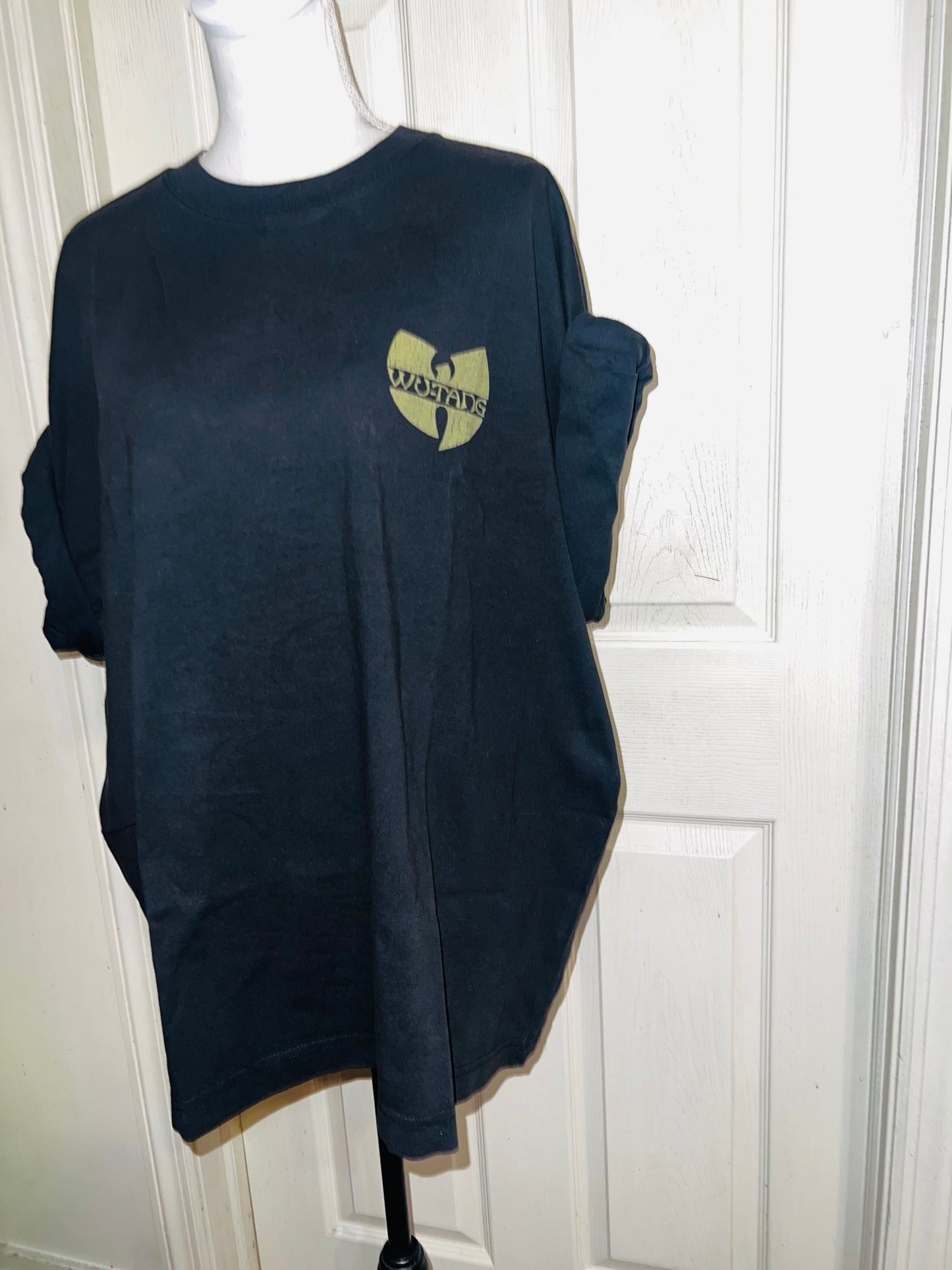 Wu-Tang Clan Double Sided Oversized Distressed Tee