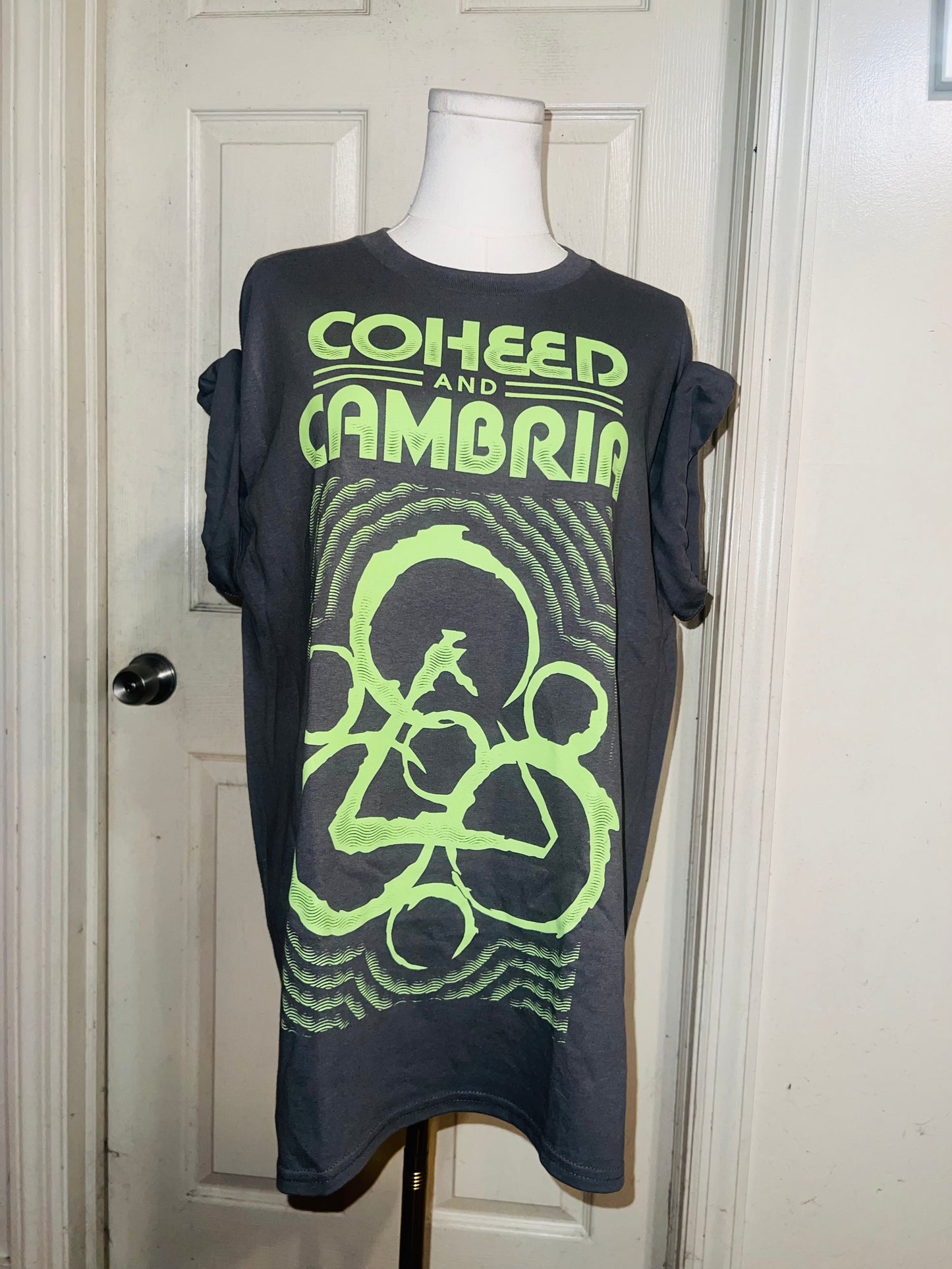 Coheed & Cambria Oversized Distressed Tee