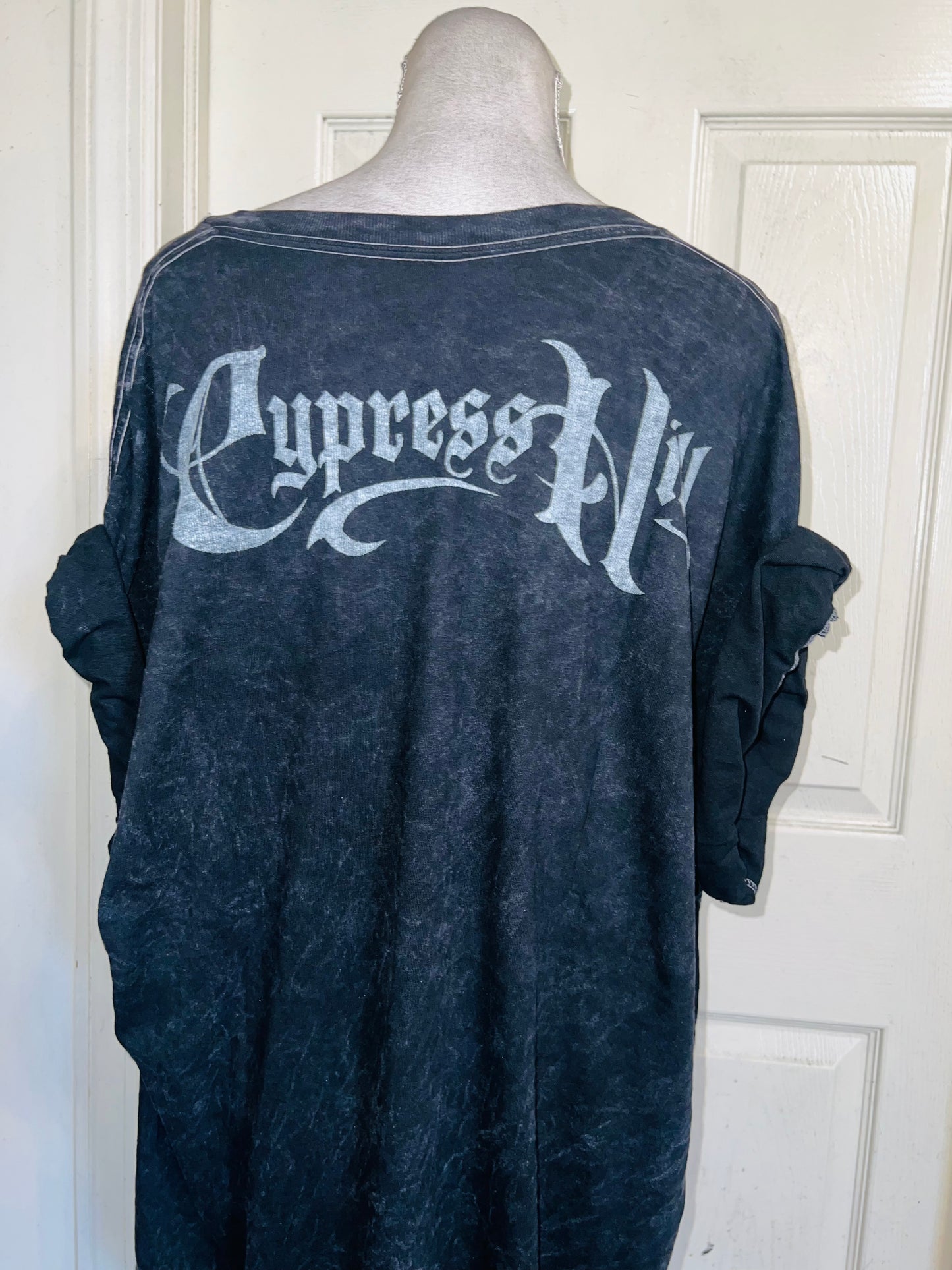 Cypress Hill Double Sided Oversized Distressed Tee