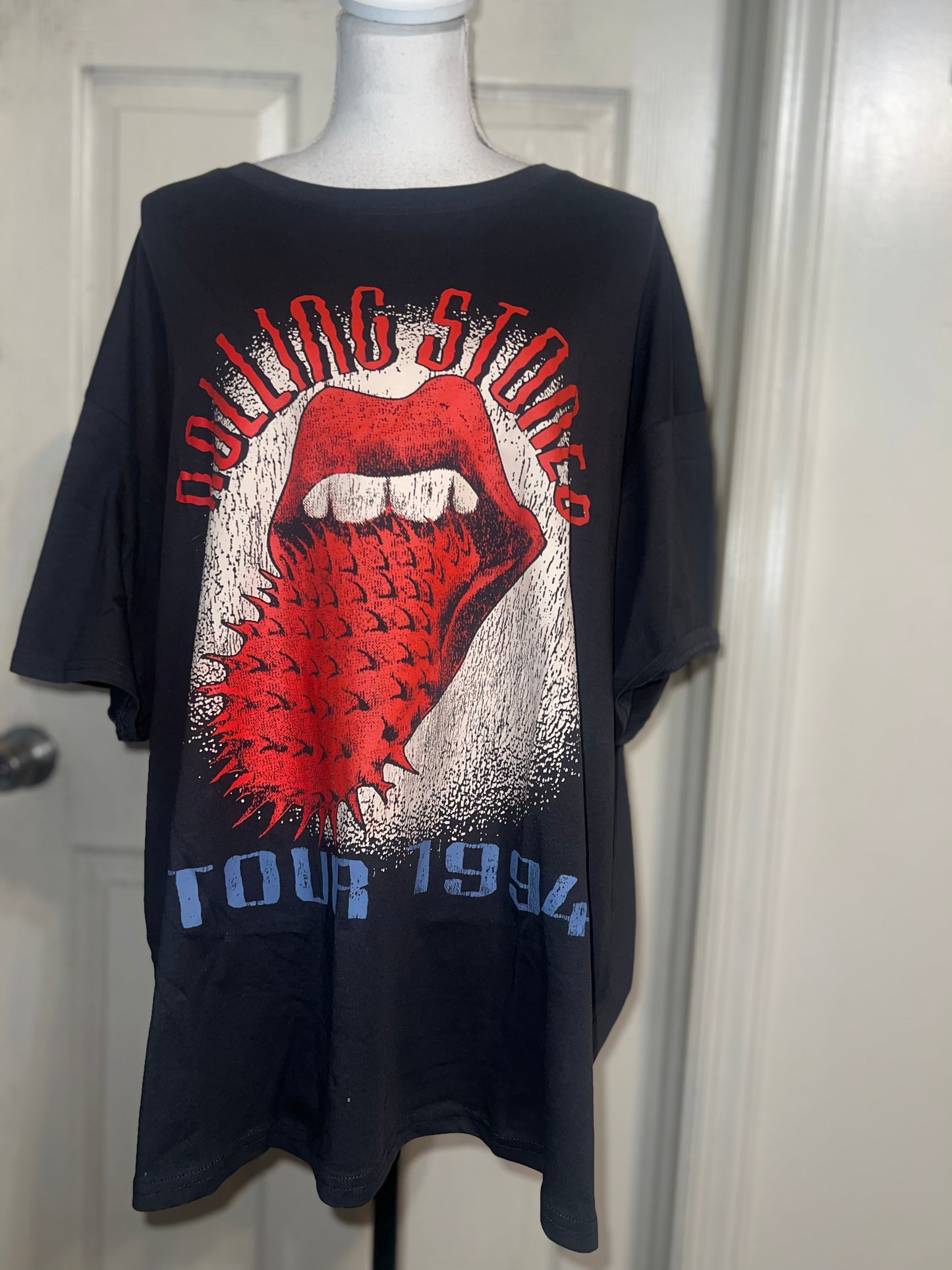 Rolling Stones Oversized Distressed Tee
