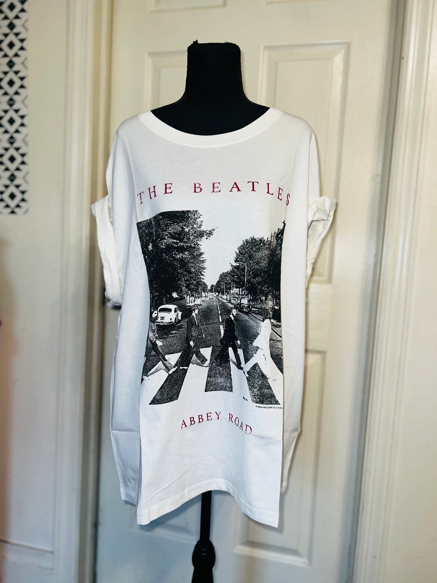The Beatles Oversized Distressed Tee