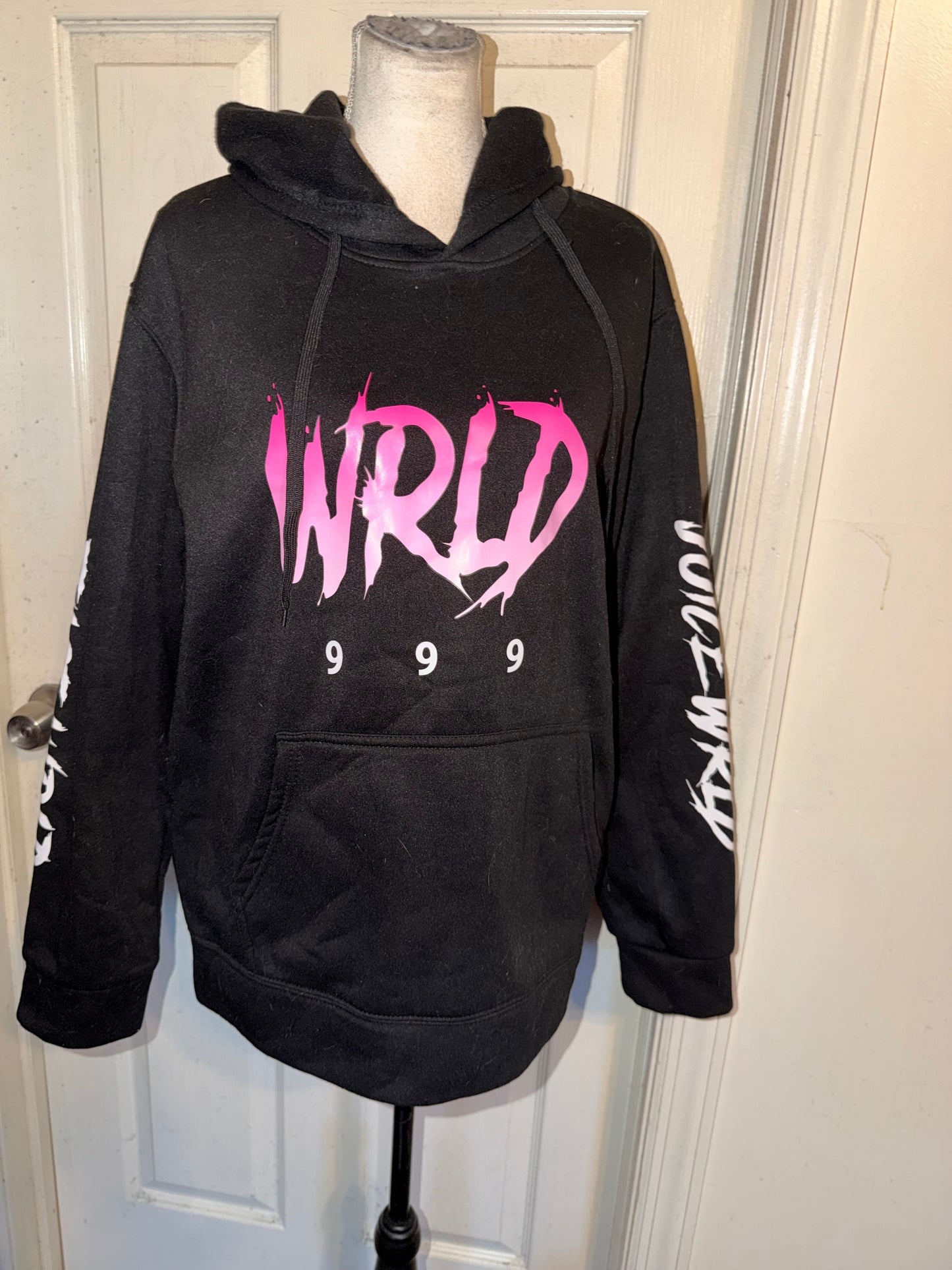 Juice Wrld Oversized Distressed Hoodie