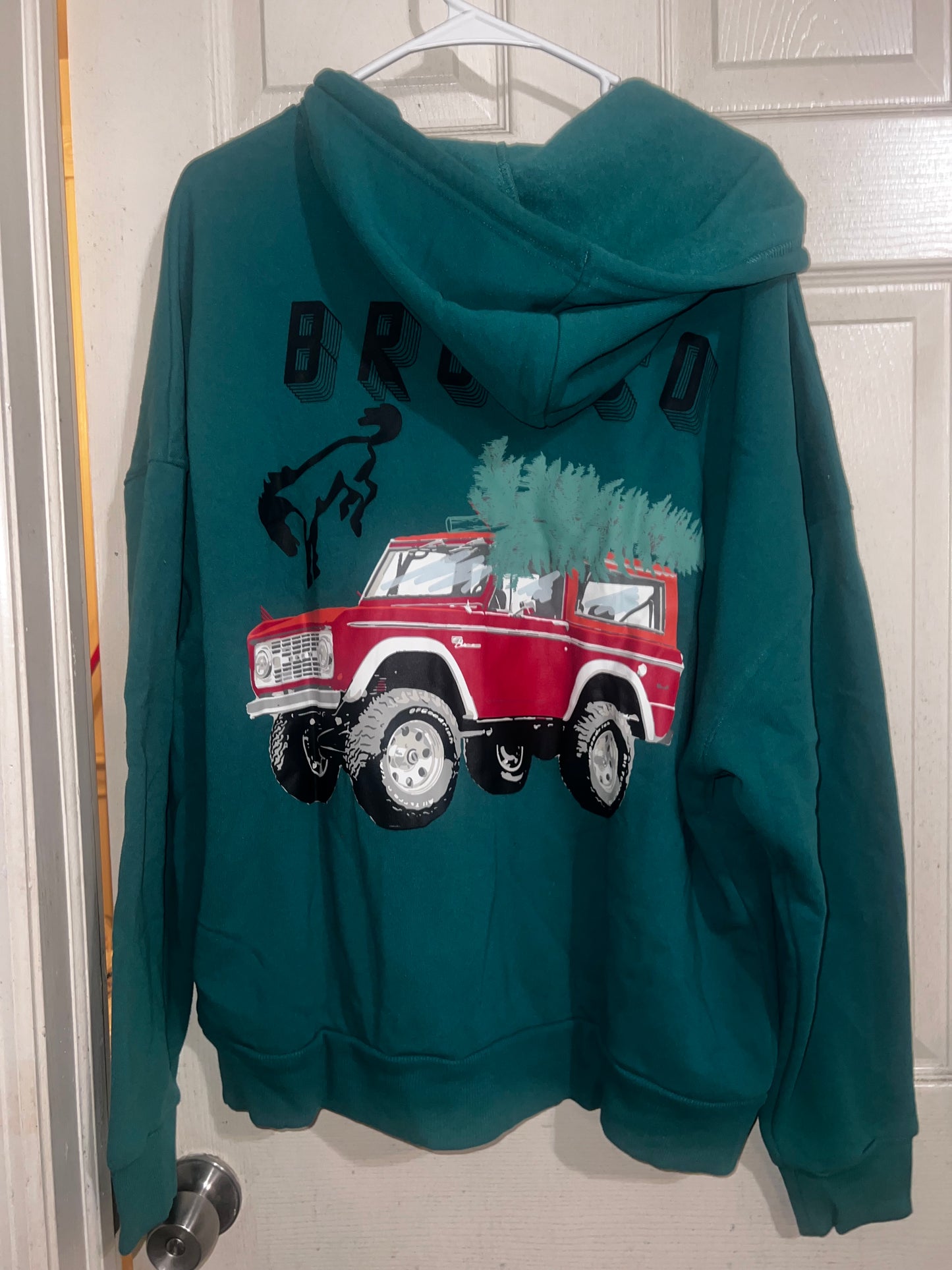 Ford Bronco Double Sided Zip Up Sweatshirt