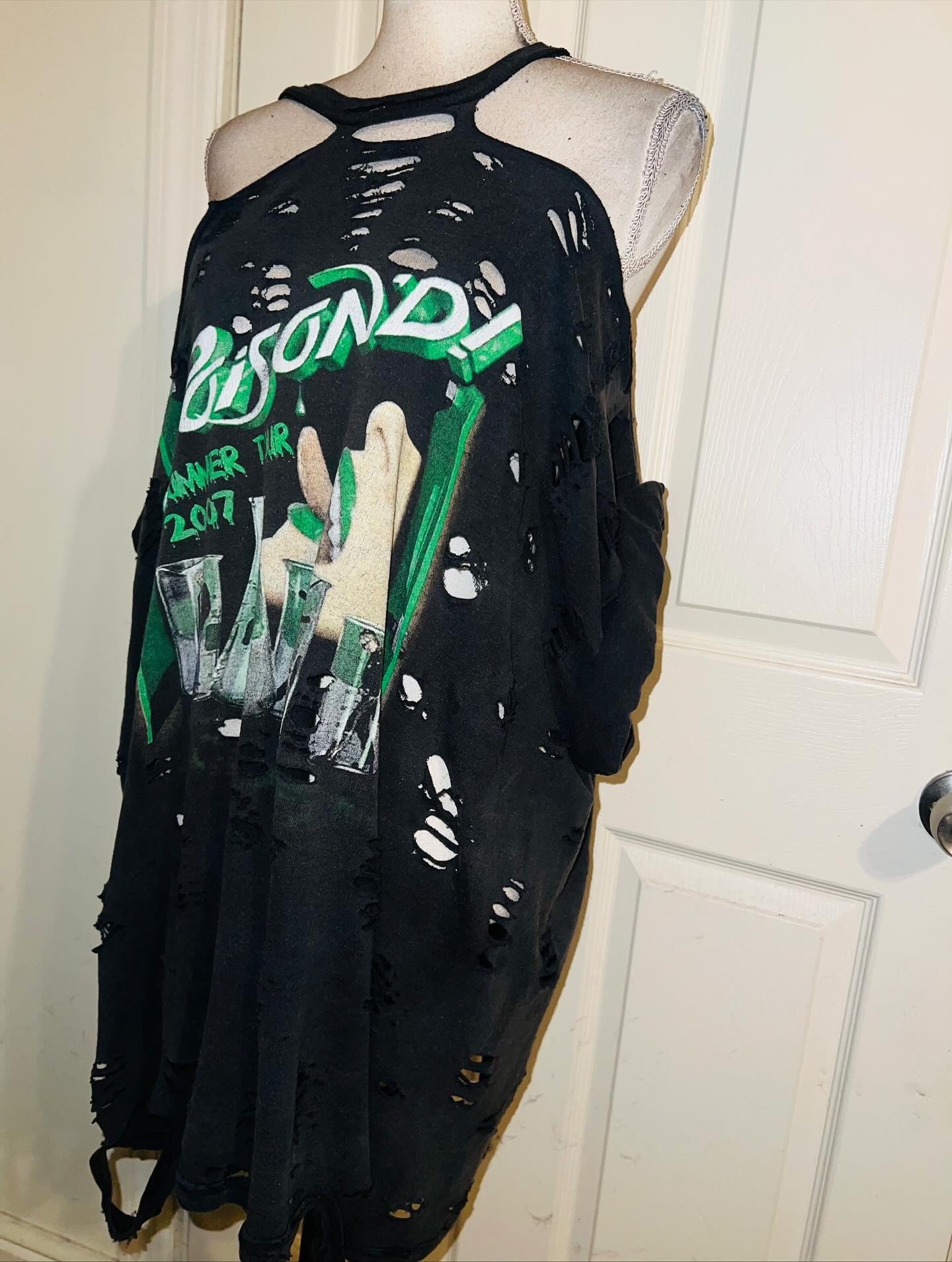 Poison Double Sided Distressed Vintage Tee