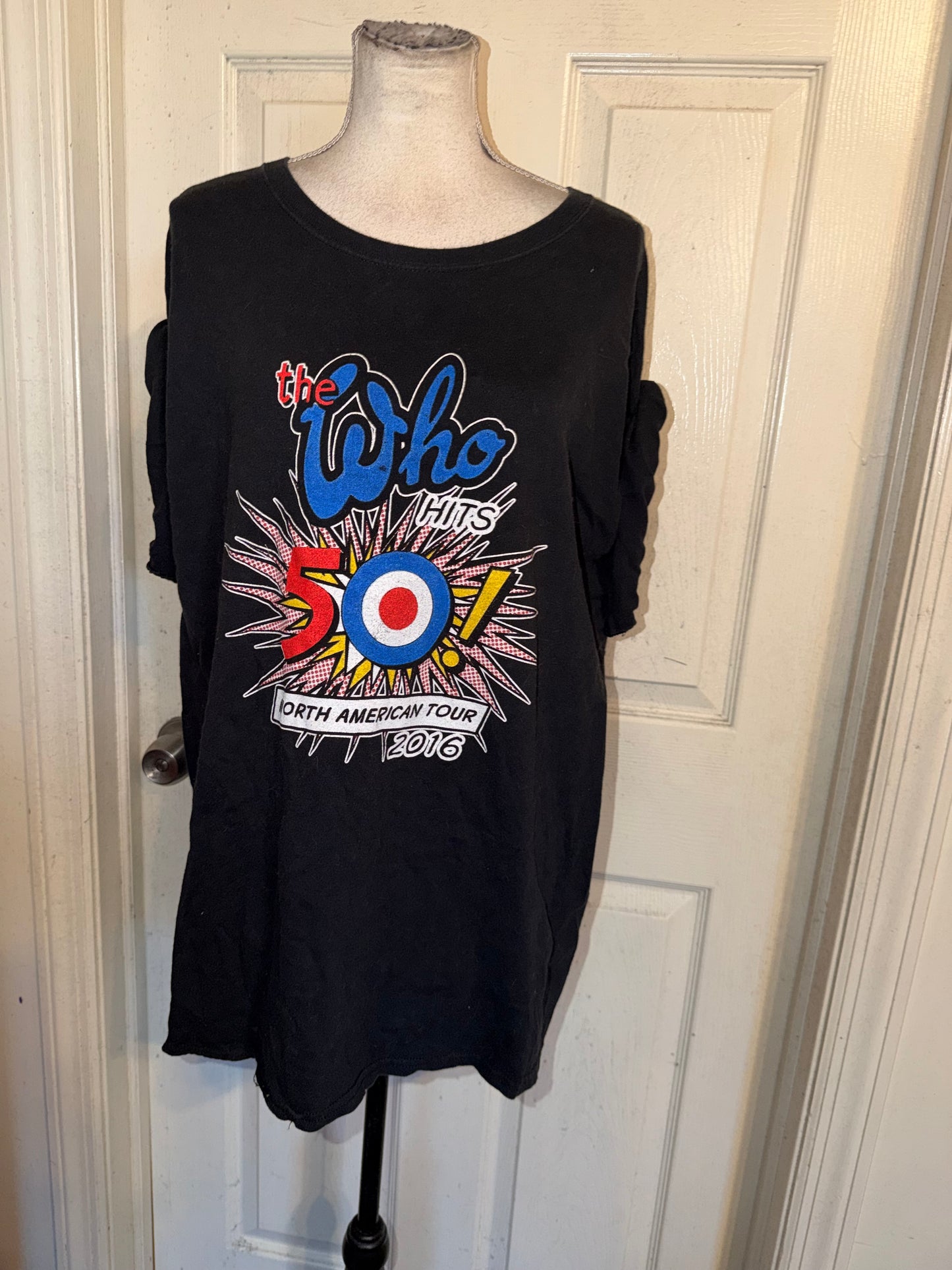 The Who Oversized Distressed Tee