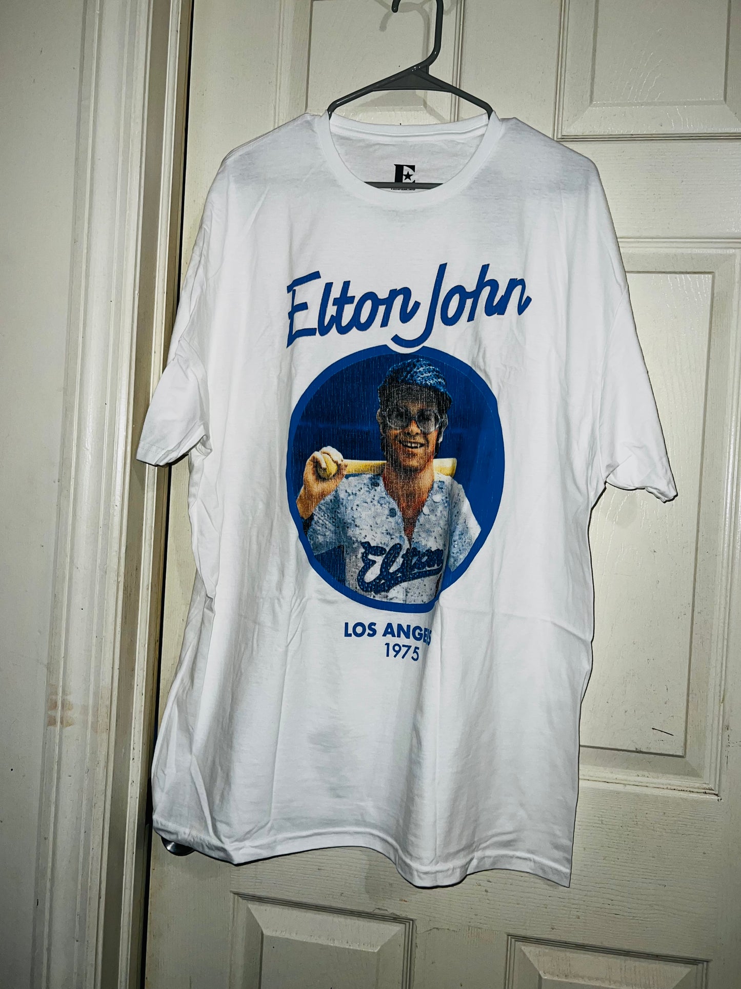 Elton John Baseball Oversized Tee