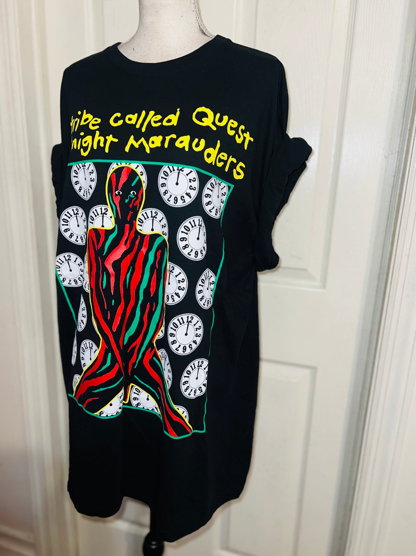 A Tribe Called Quest Oversized Distressed Tee
