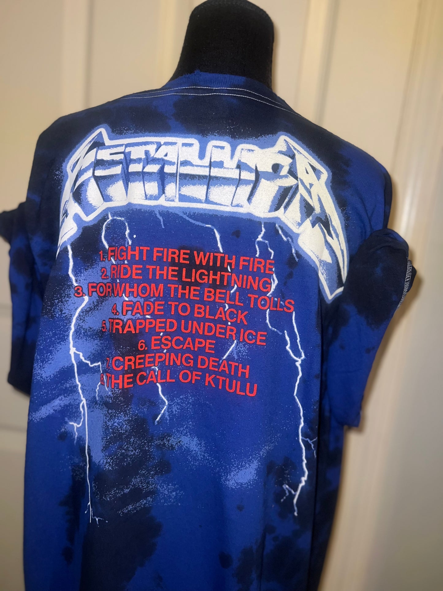 Metallica Double Sided Oversized Tee