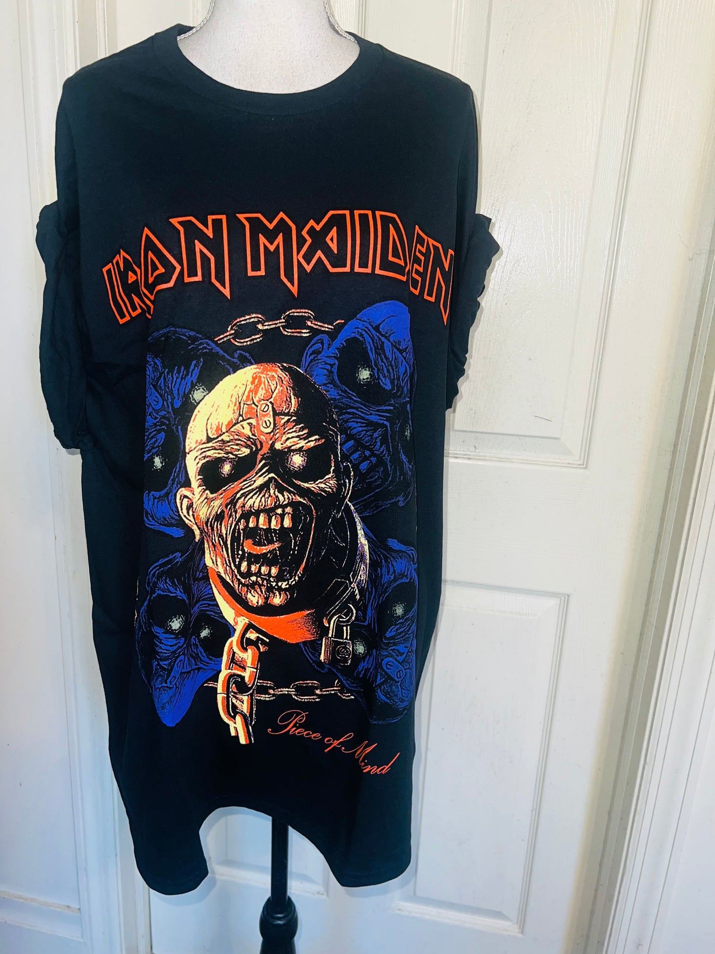 Iron Maiden Oversized Distressed Tee