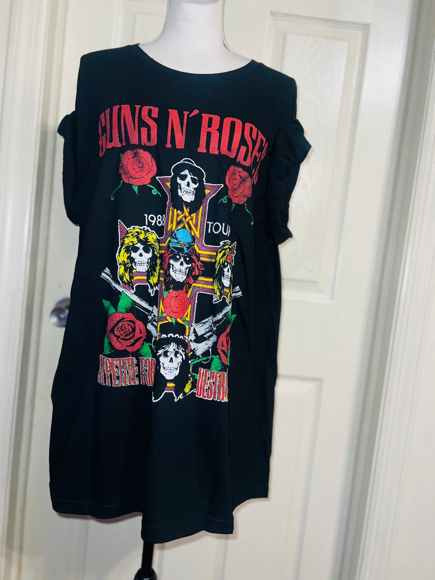 Guns N’ Roses Oversized Distressed Tee