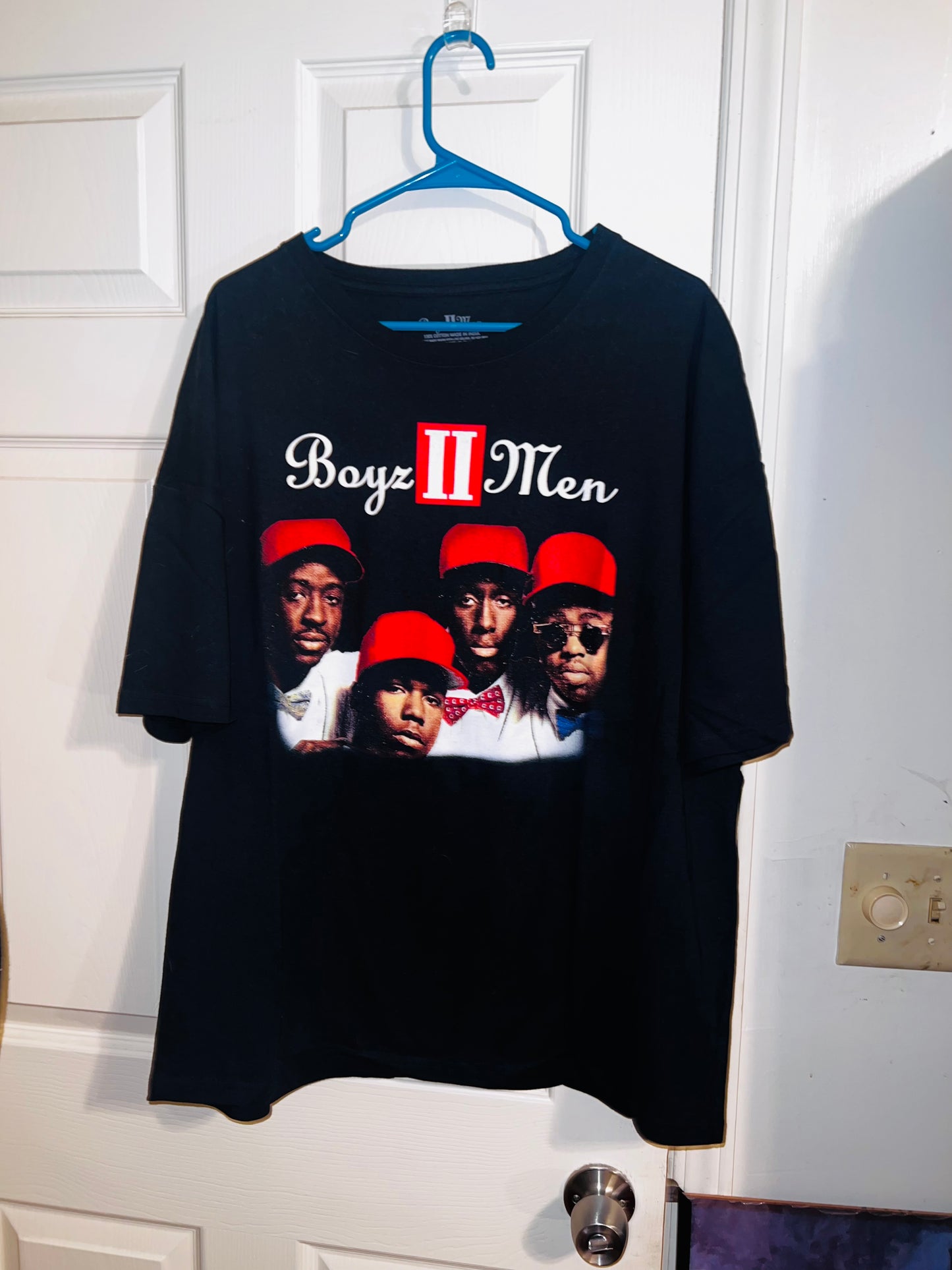 Boyz II Men Oversized Distressed Tee
