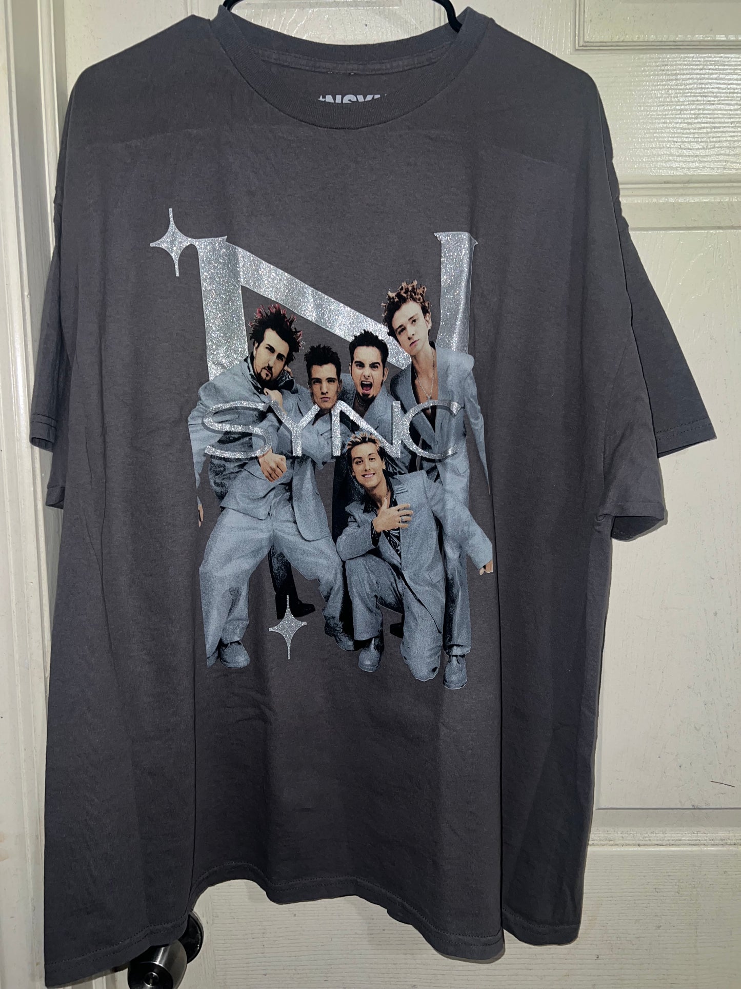 NSYNC Oversized Distressed Tee