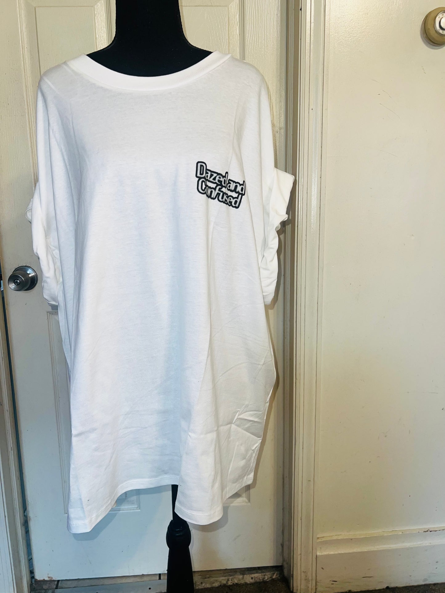 Dazed and Confused Double Sided Distressed Tee
