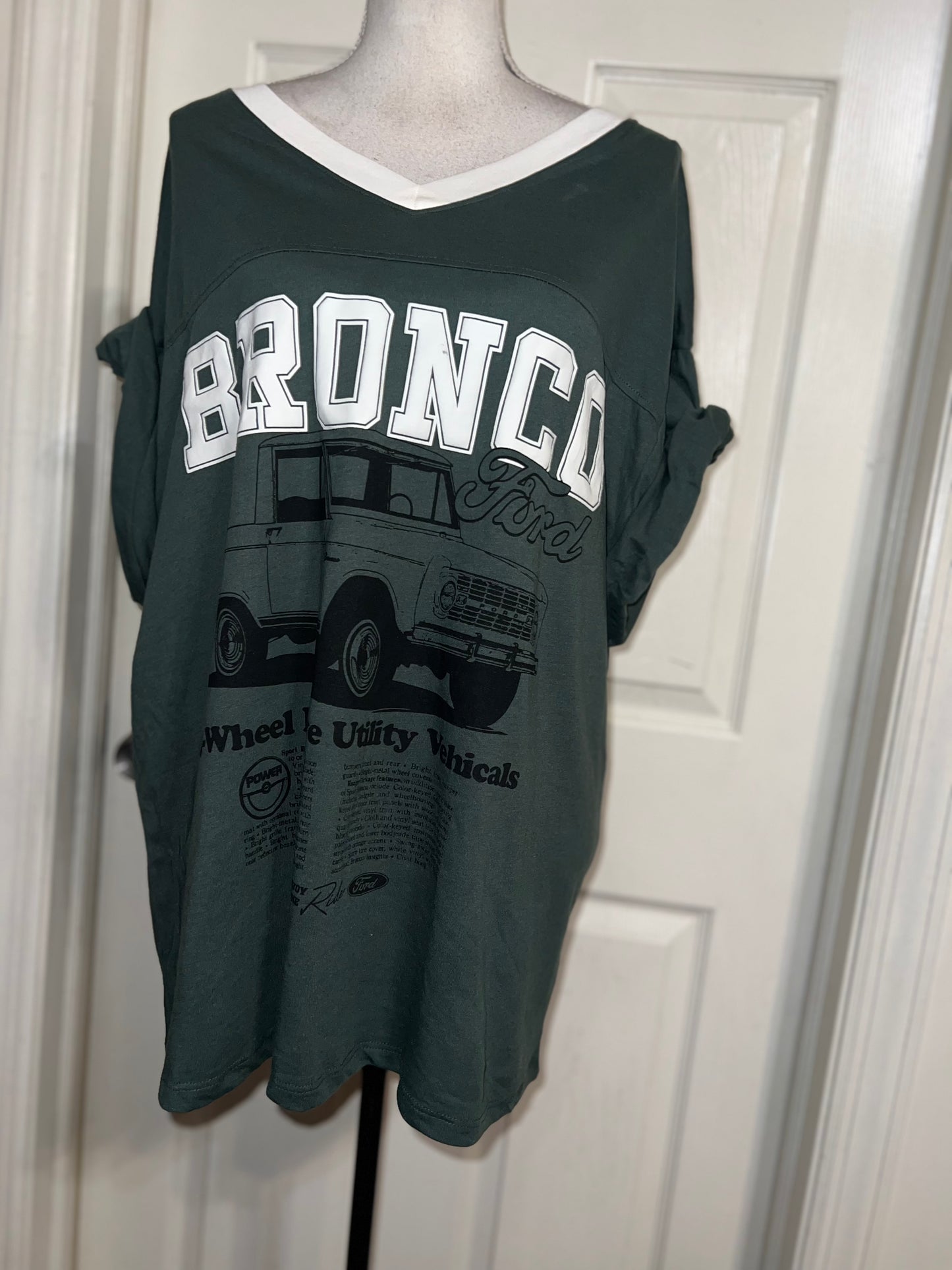 Ford Bronco Oversized Distressed Tee