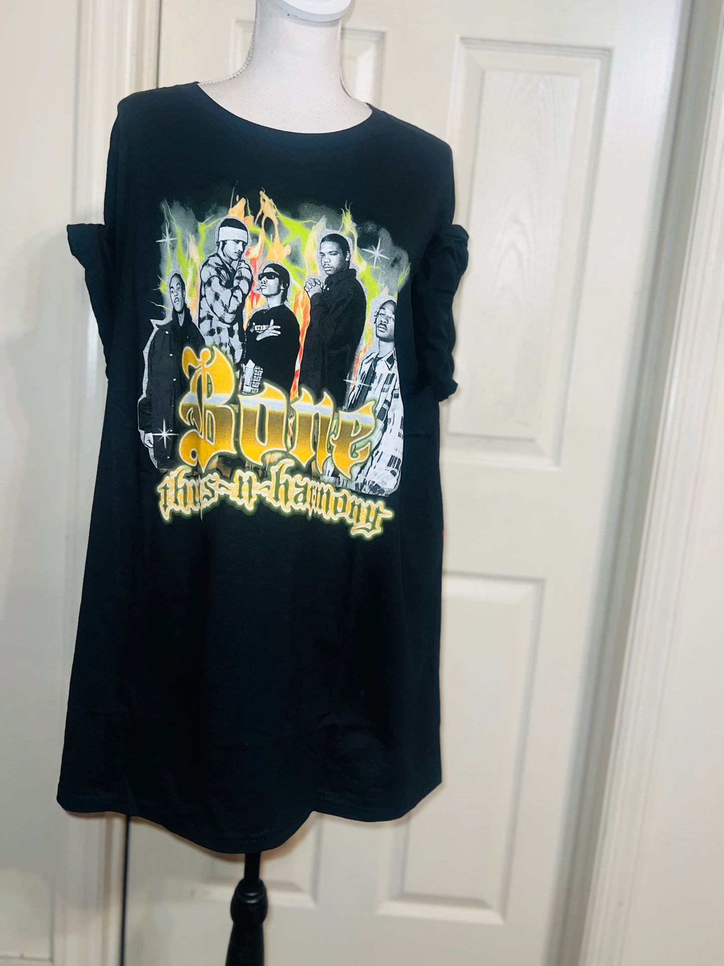 Bone Thugs n Harmony Oversized Distressed Tee