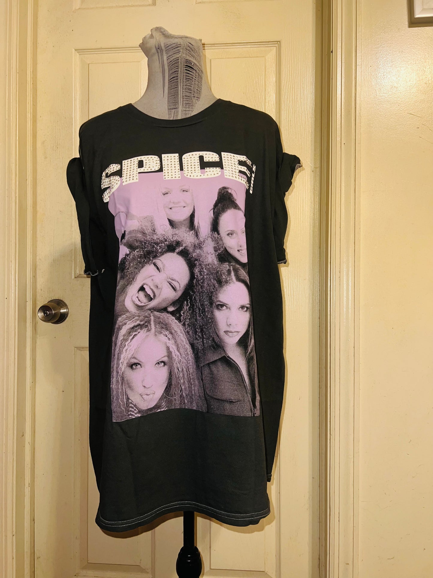 The Spice Girls Oversized Distressed Tee