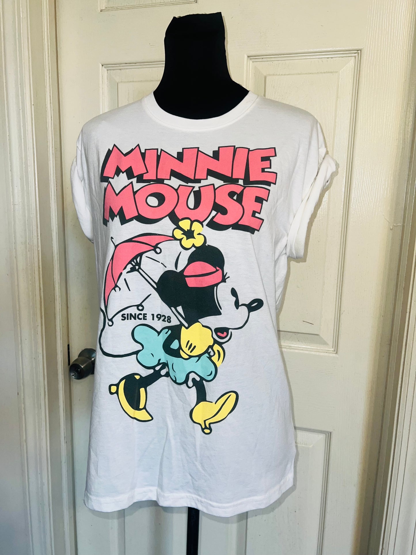 Minnie Mouse Distressed Tee
