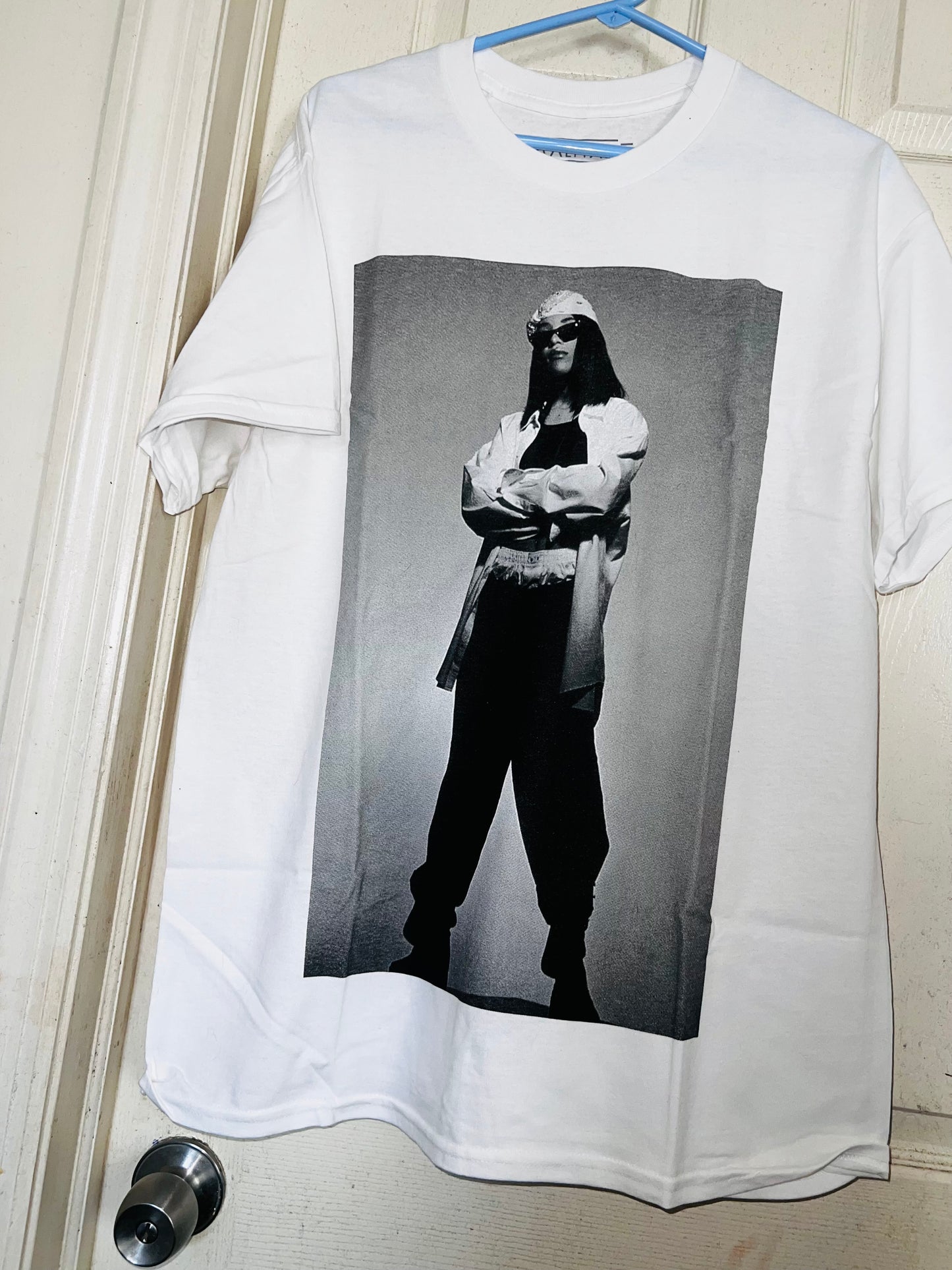 Aaliyah Oversized Distressed Tee