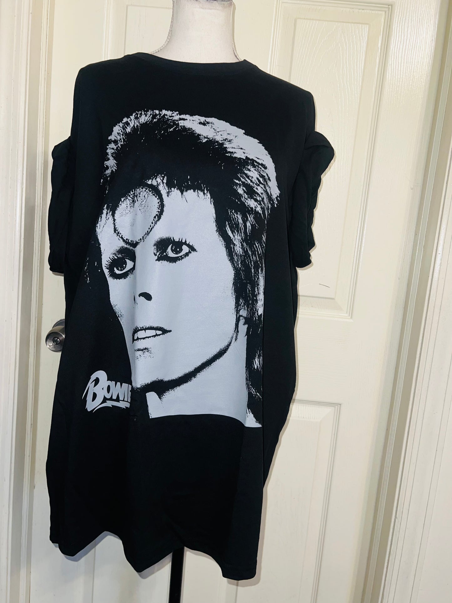 David Bowie Oversized Distressed Tee