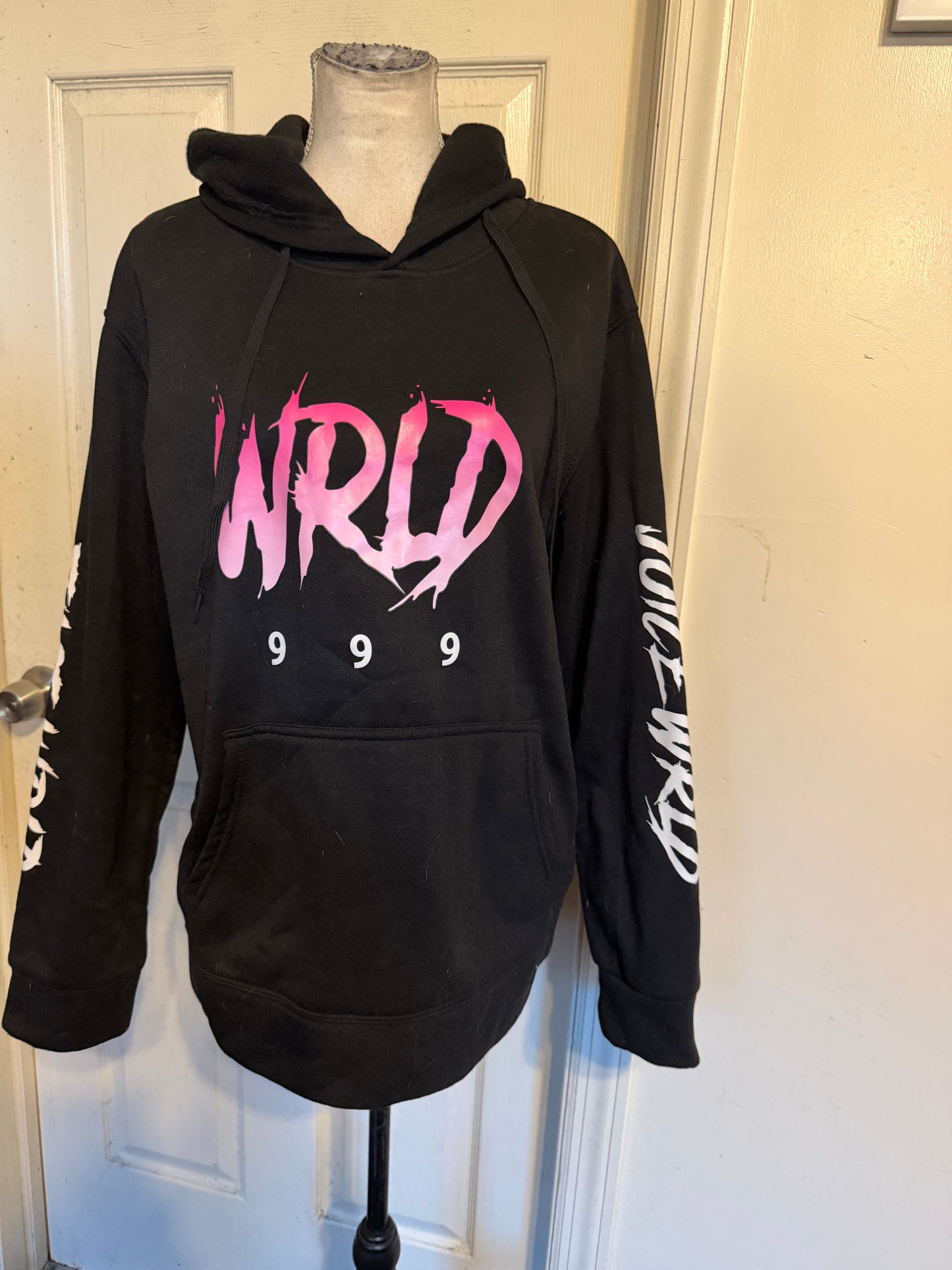 Juice Wrld Oversized Distressed Hoodie