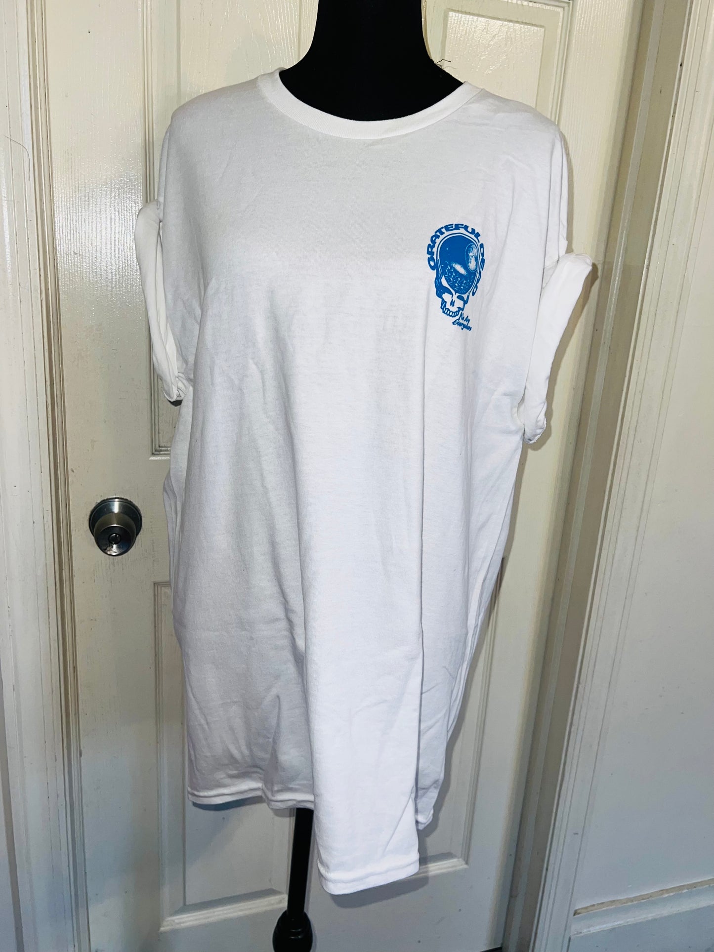 Grateful Dead Double Sided Oversized Distressed Tee