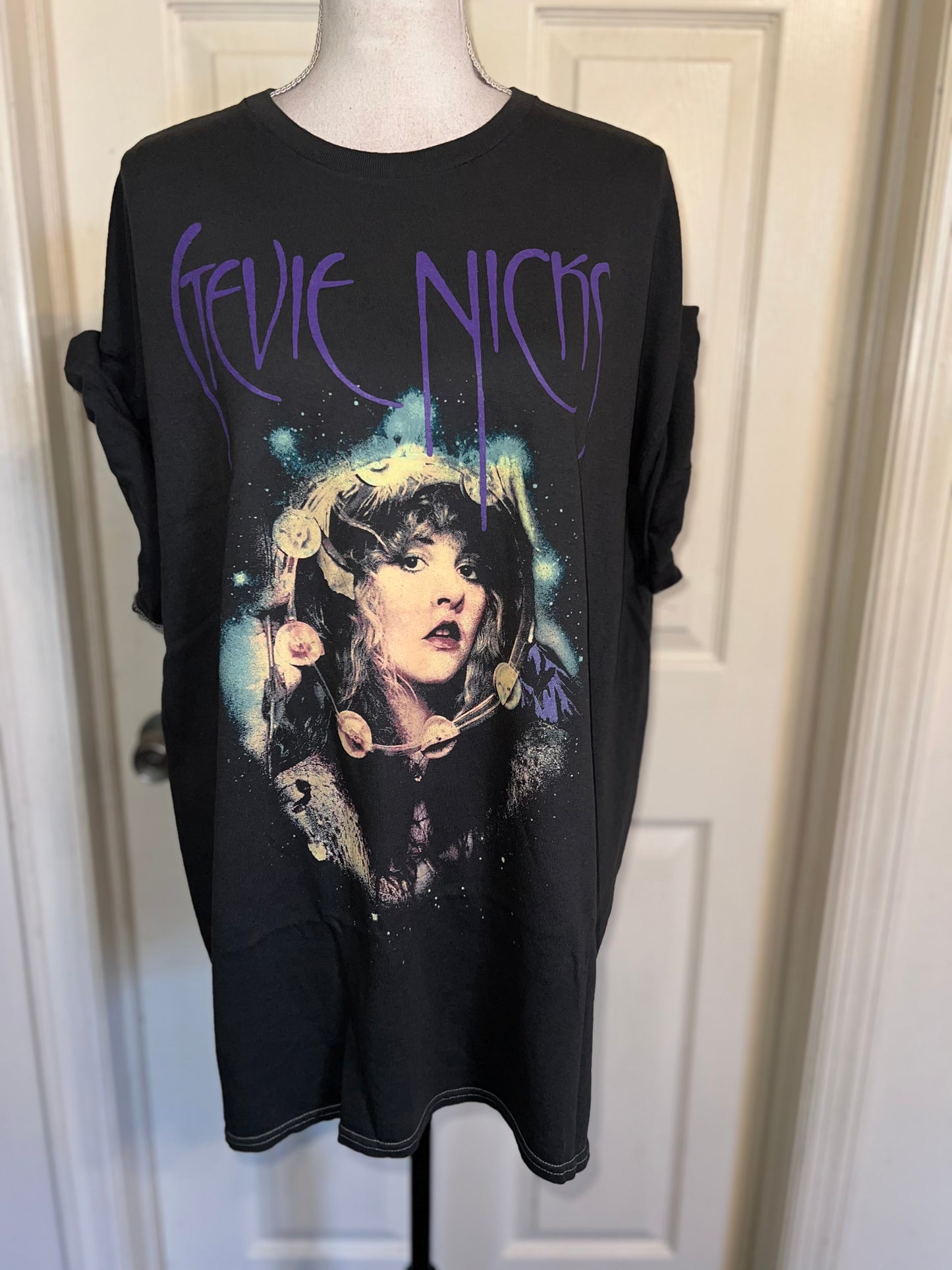 Stevie Nicks Oversized Distressed Tee