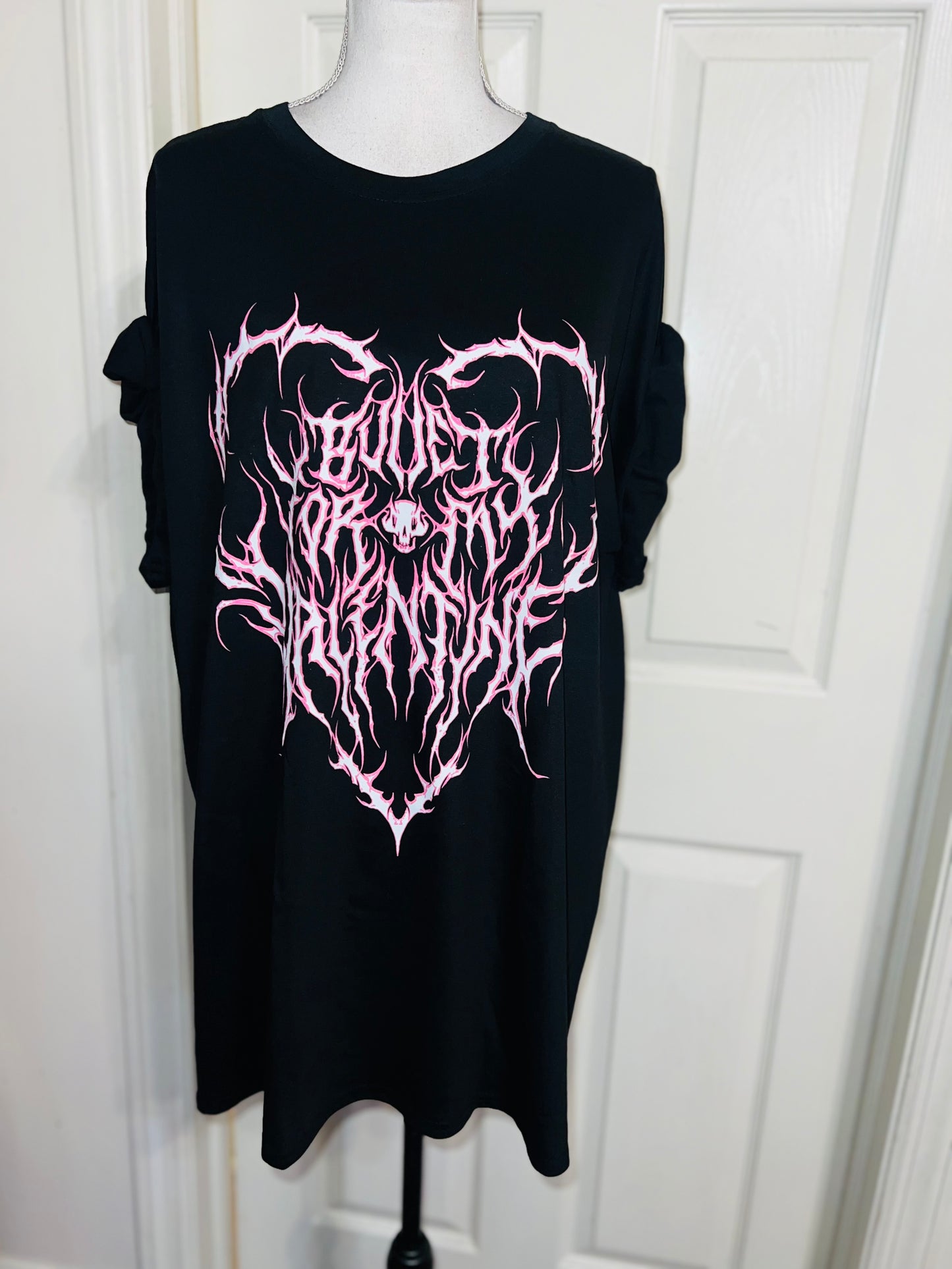 Bullet for my Valentine Oversized Distressed Tee