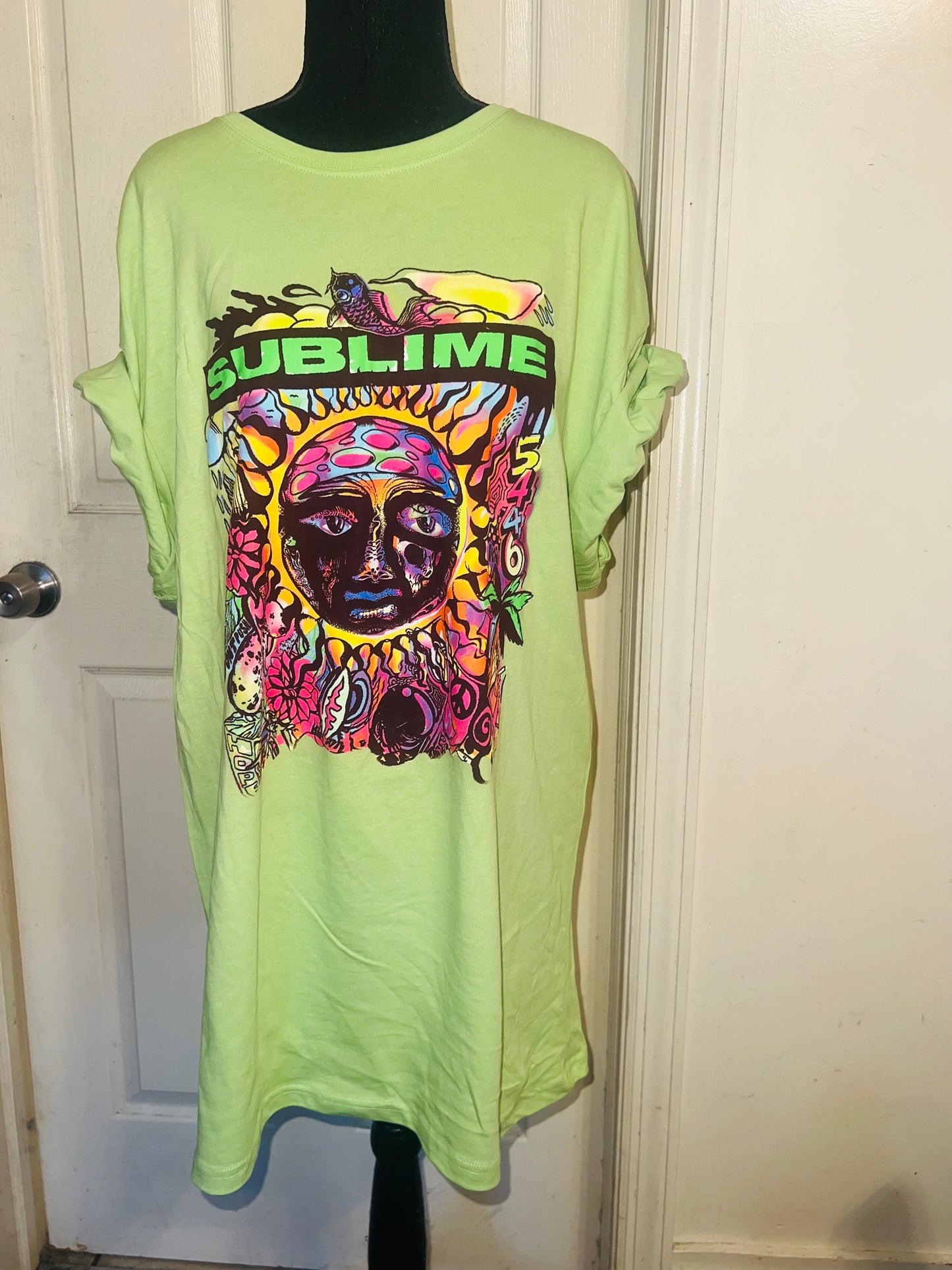 Sublime Oversized Distressed Tee