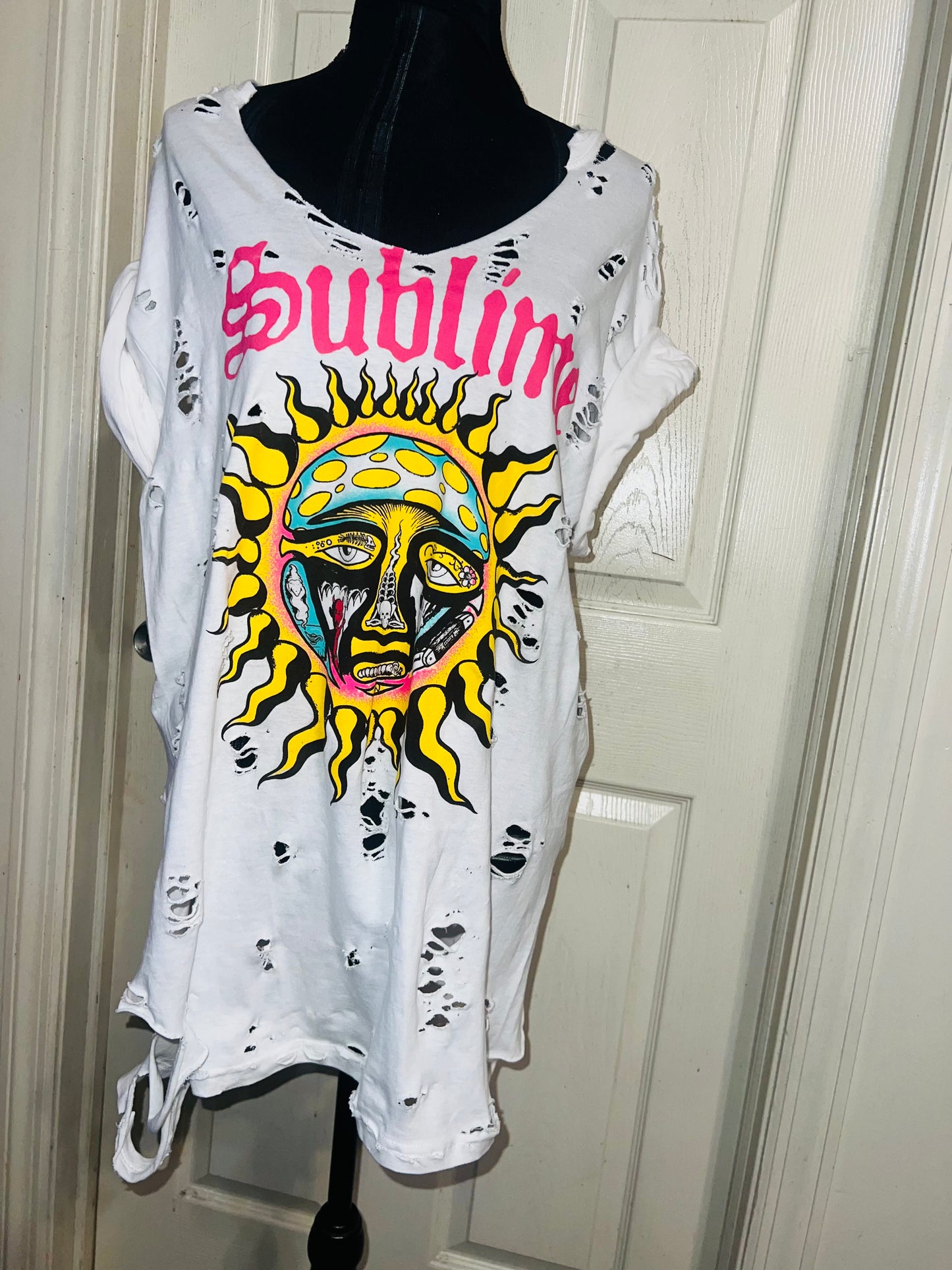 Sublime Oversized Distressed Tee
