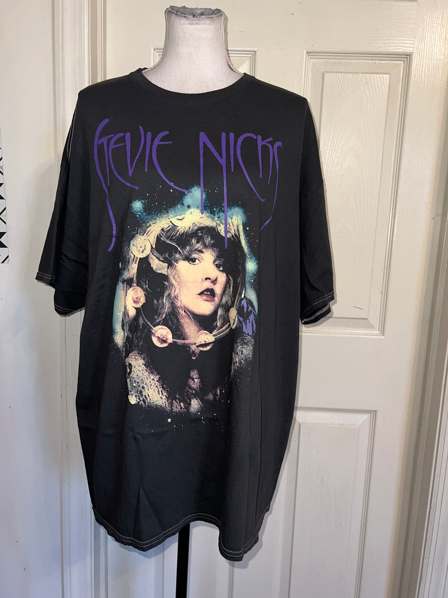 Stevie Nicks Oversized Distressed Tee