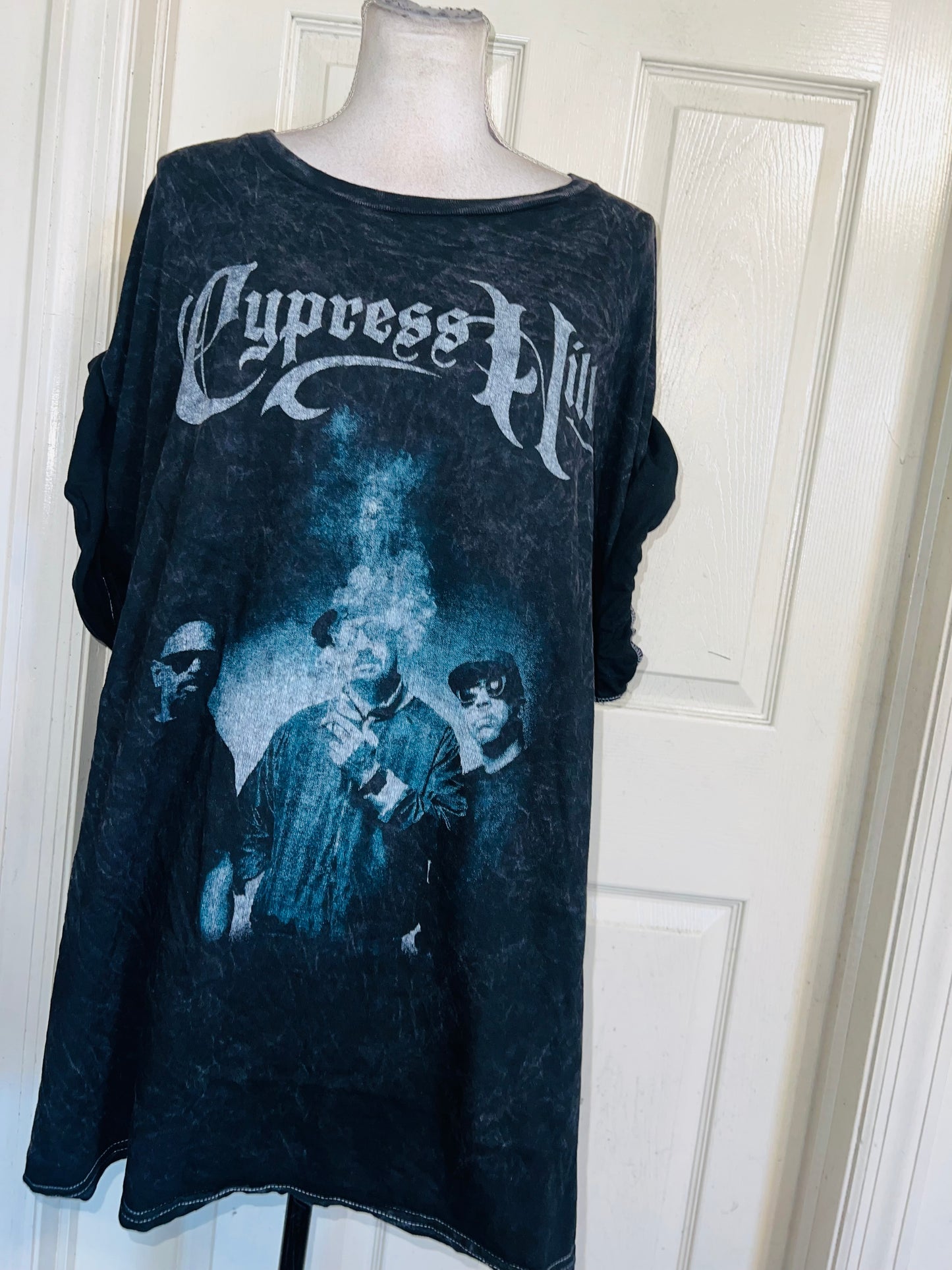 Cypress Hill Double Sided Oversized Distressed Tee