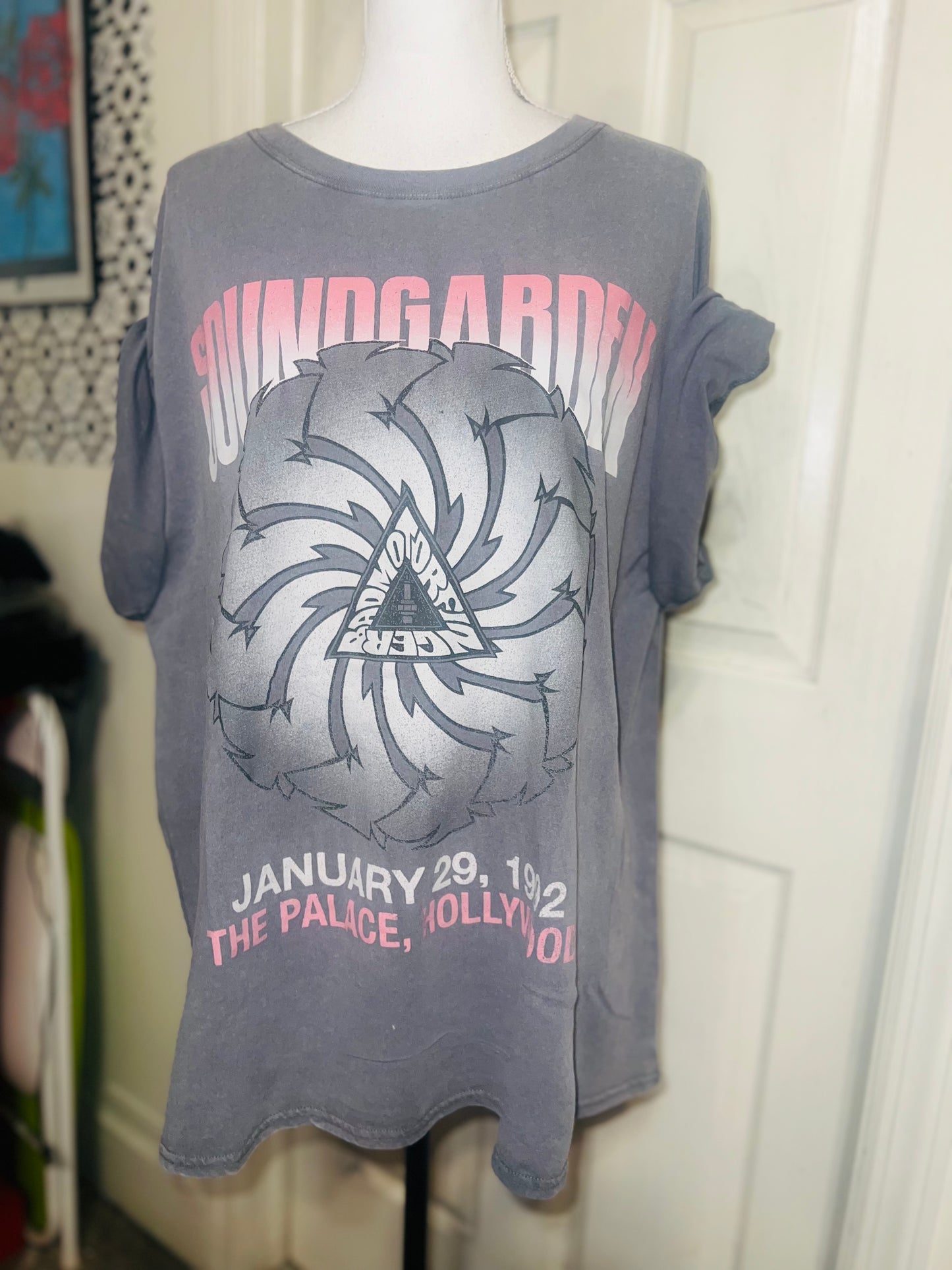 Soundgarden Oversized Distressed Tee