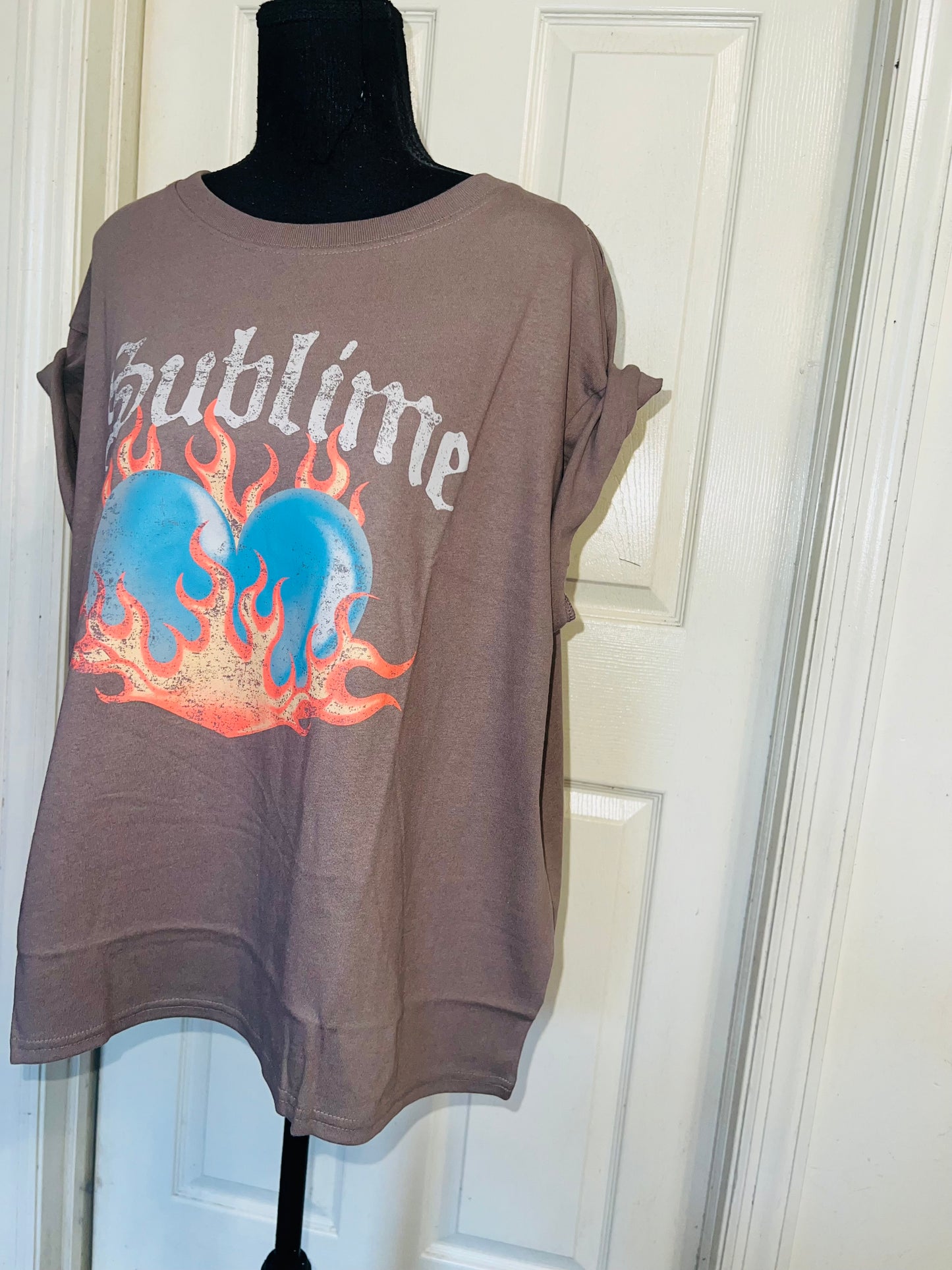 Sublime Oversized Distressed Tee