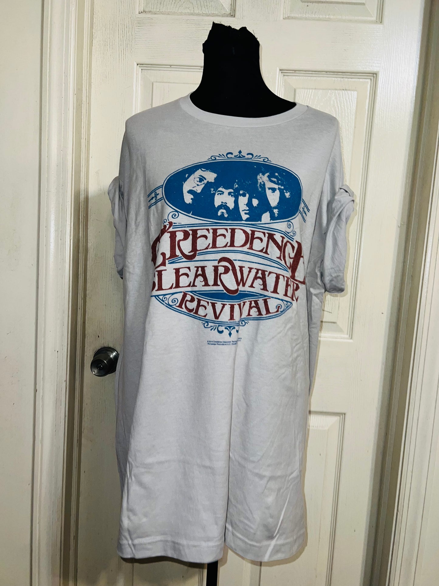 Creedence Clearwater Revival Oversized Distressed Tee