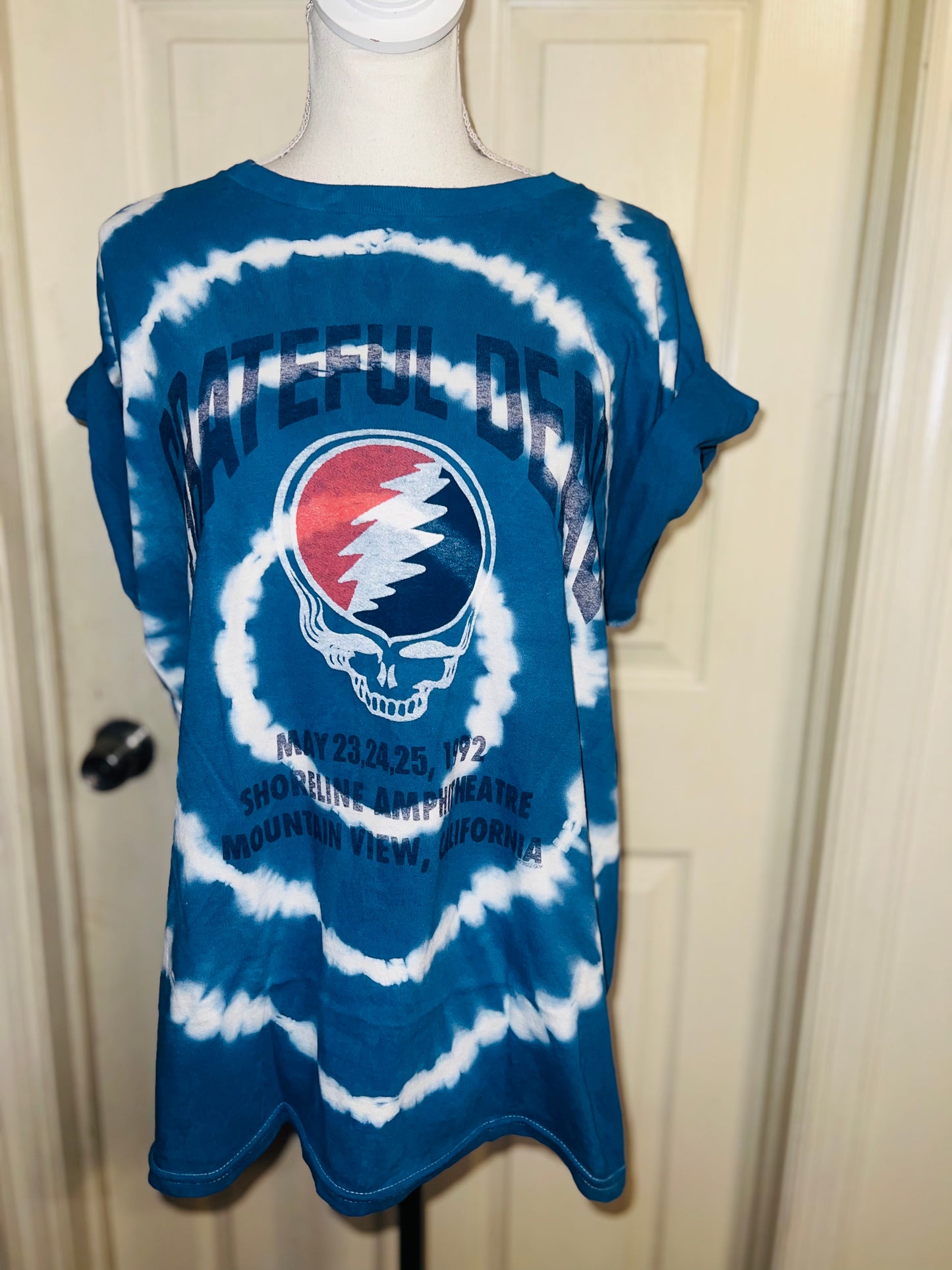 Grateful Dead Oversized Distressed Tee