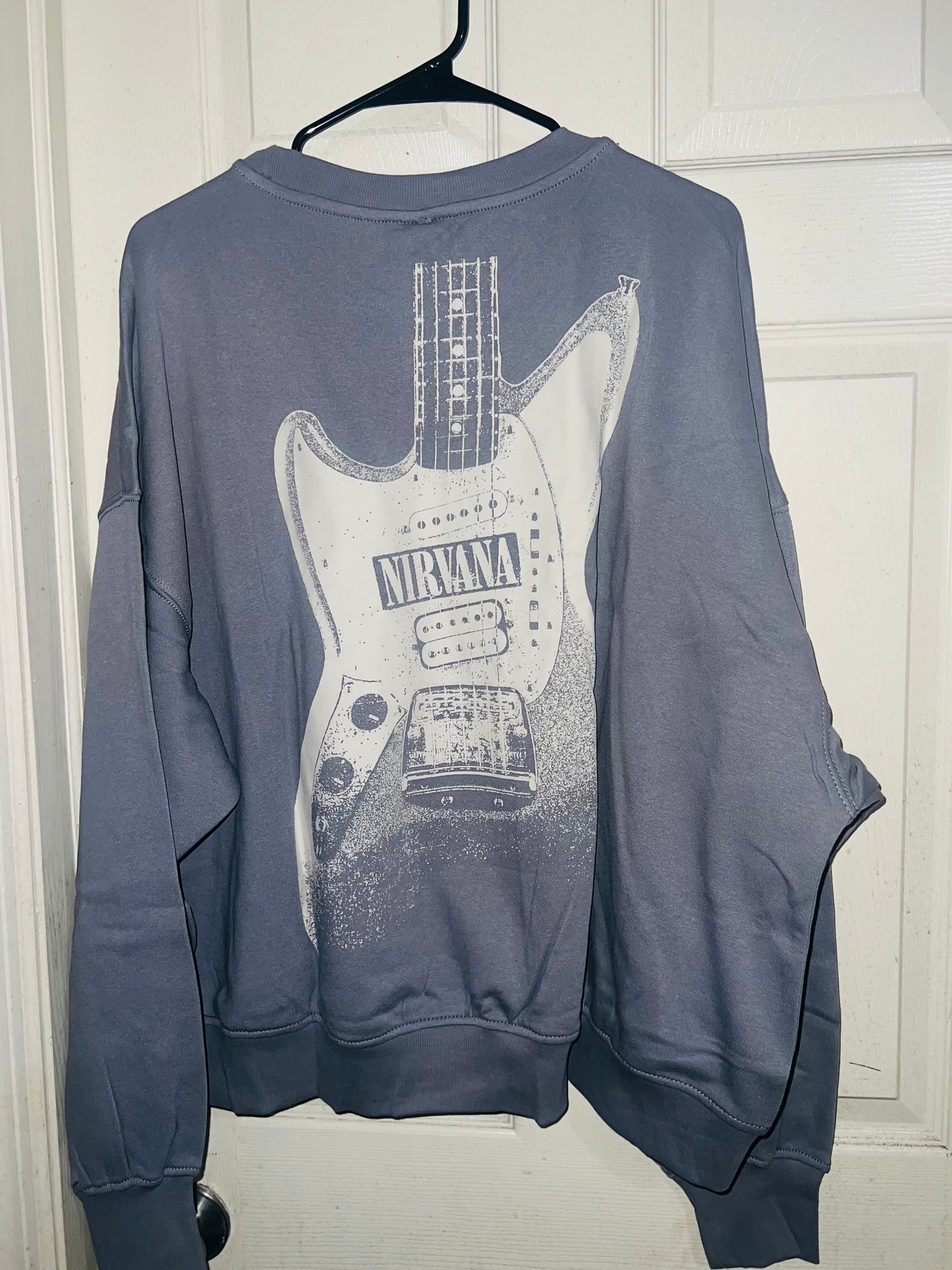 Nirvana Double Sided Oversized Sweatshirt