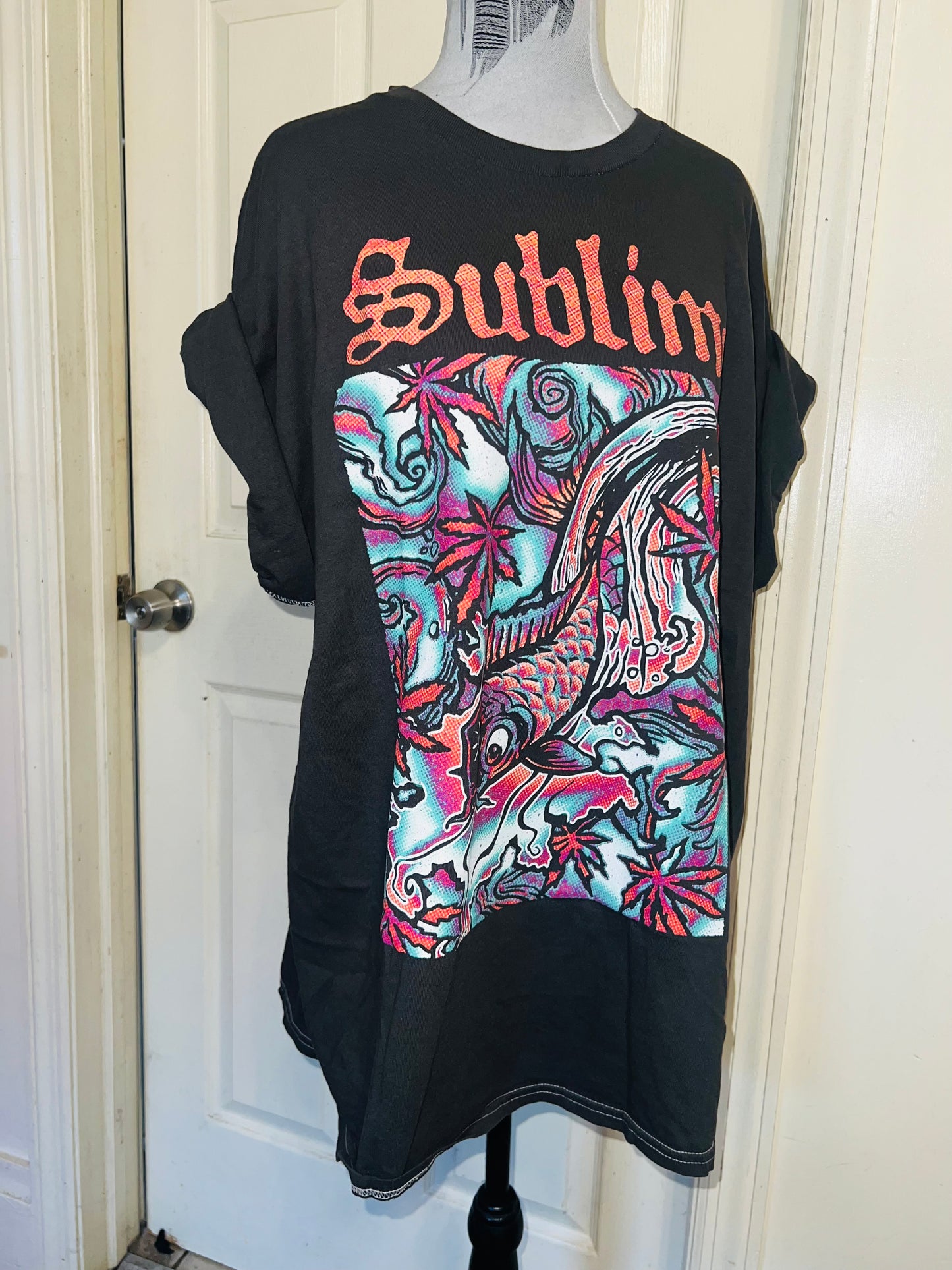 Sublime Oversized Distressed Tee