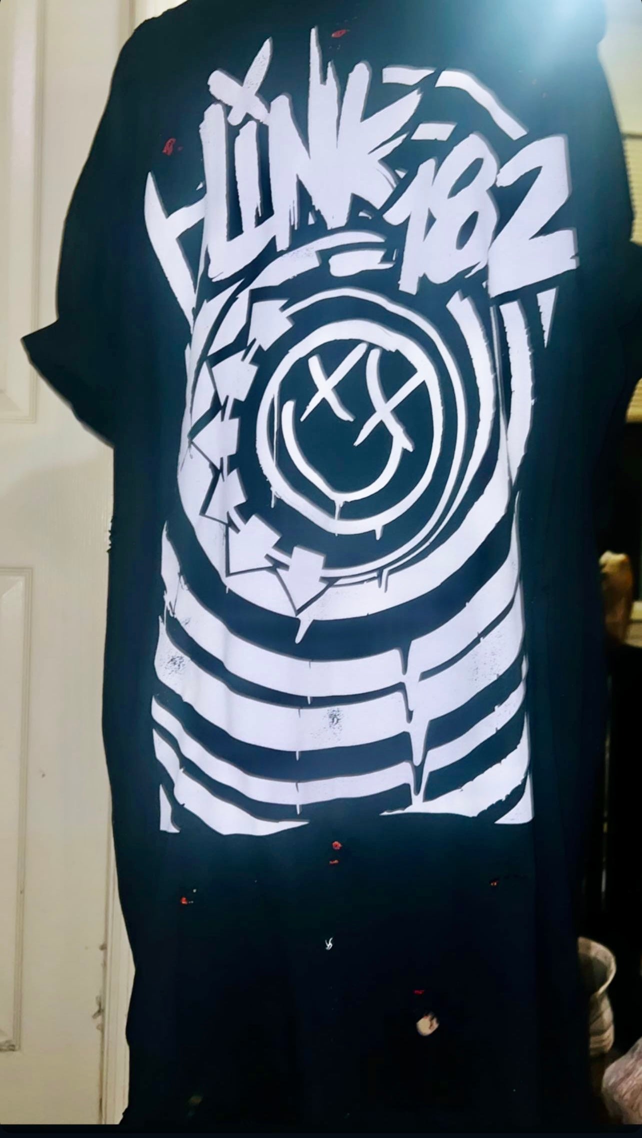 Blink 182 Double-Sided Distressed Tee