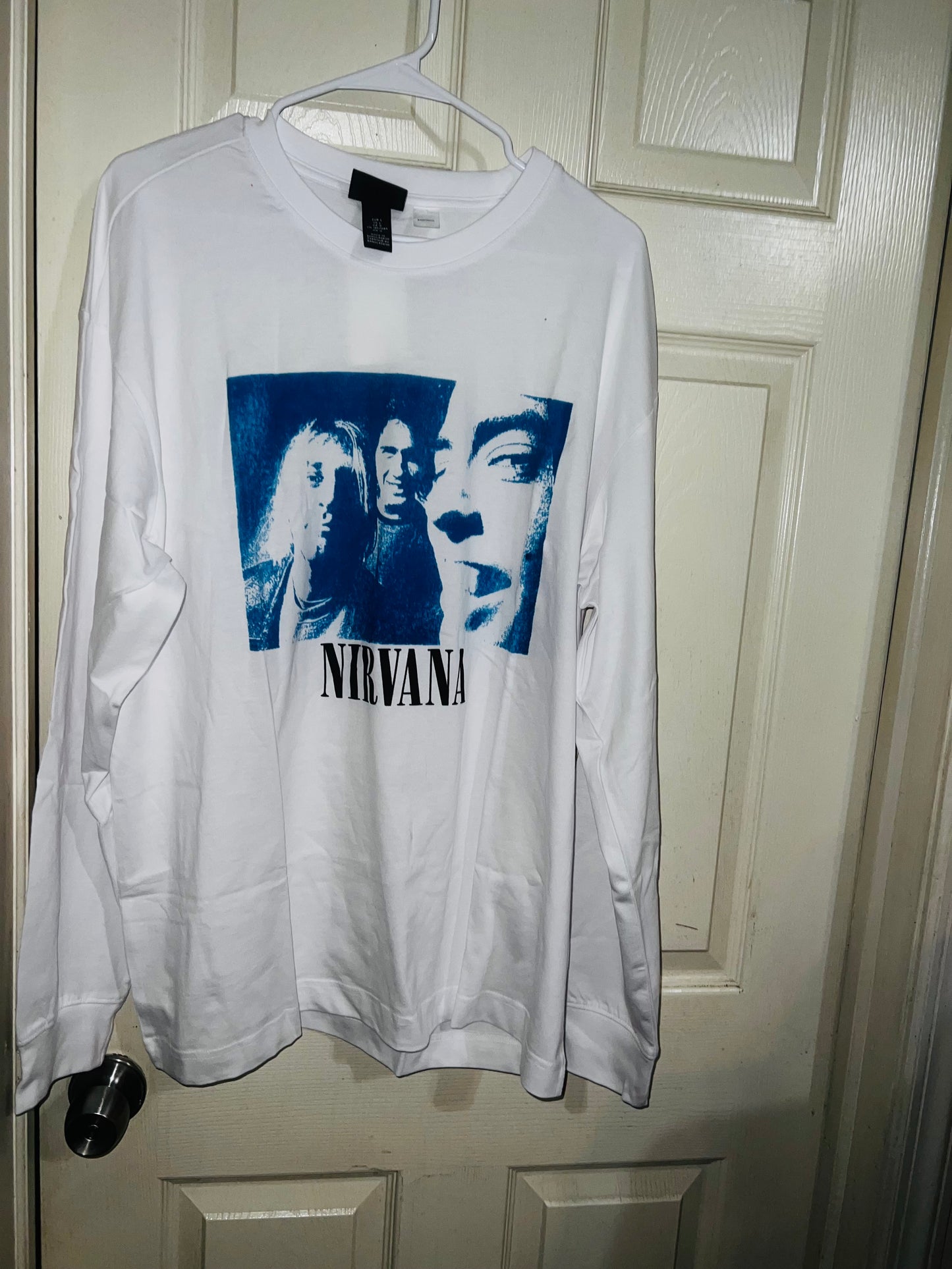 Nirvana Long Sleeve Oversized Shirt