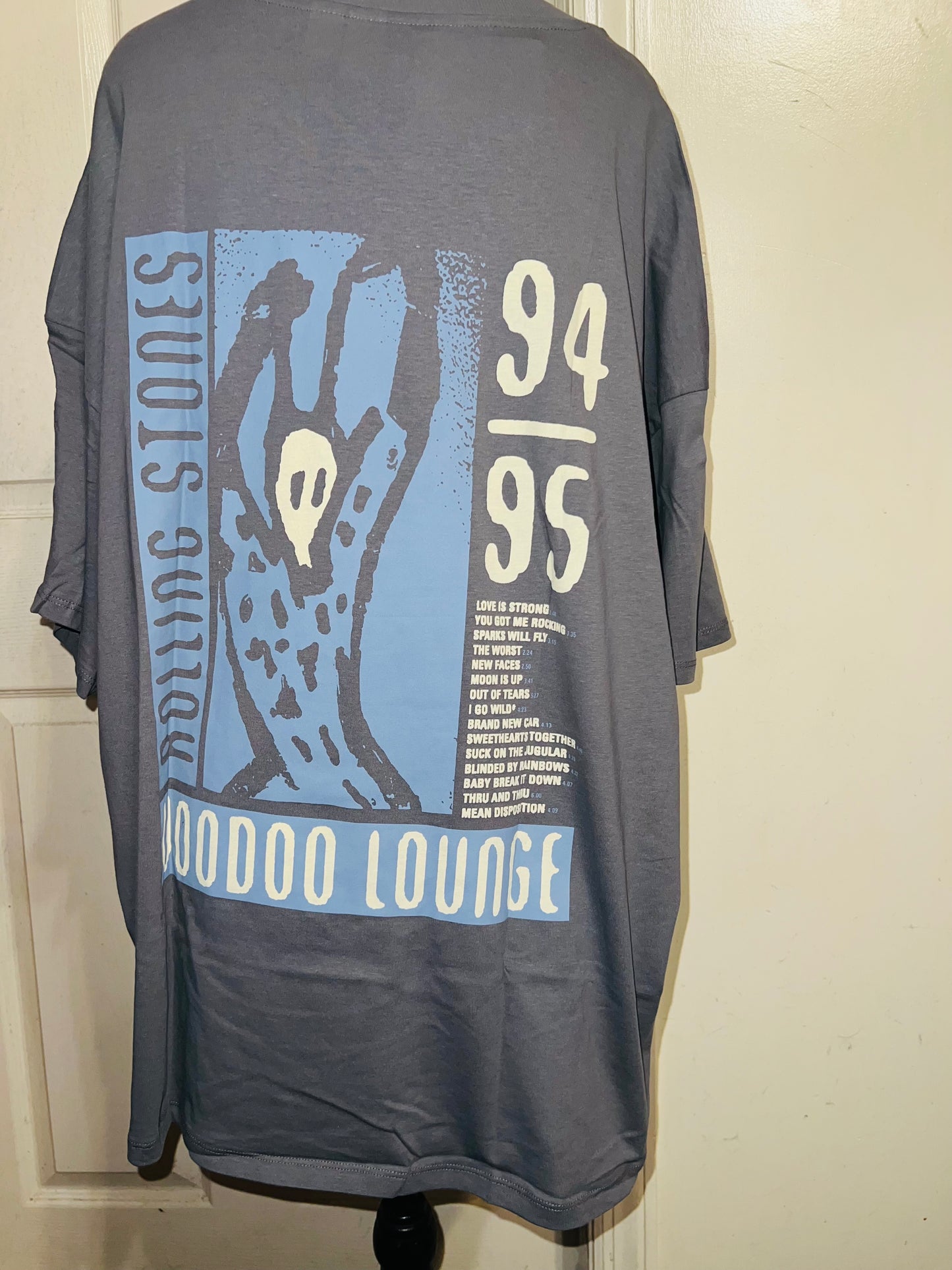 The Rolling Stones Double Sided Voodoo Distressed Tee
